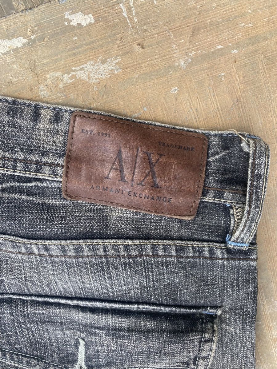 Armani Exchange Armani Exchange Patchwork Flare Jeans Size US 35 - 10 Thumbnail