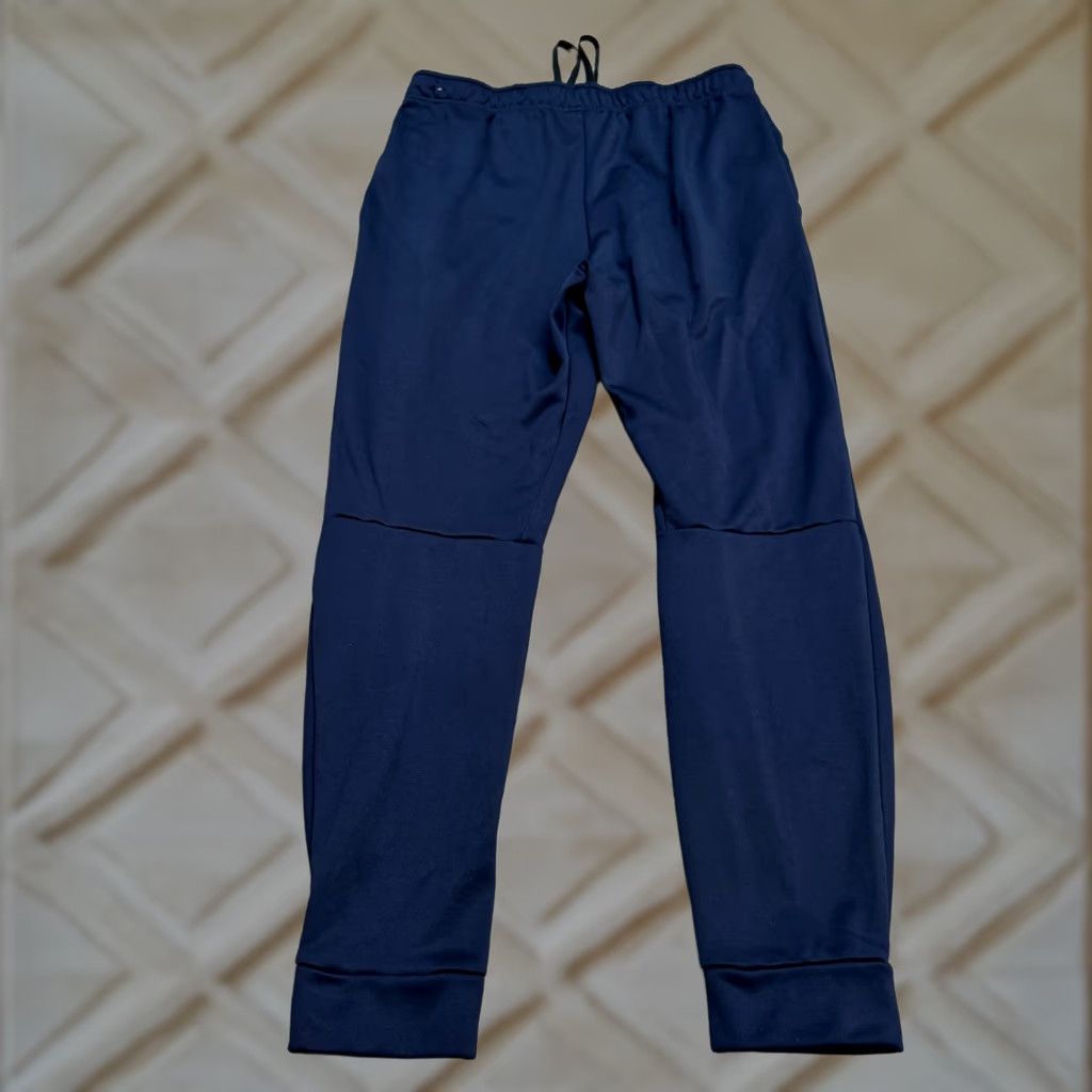 Nike Nike Therma-Fit Jogger Sweatpants Mens Large Navy Blue Athletic Activewear Pants L Sweatpants Blue Mens Nike Therma-Fit Jogger Sweatpants Size US 33 - 1 Thumbnail