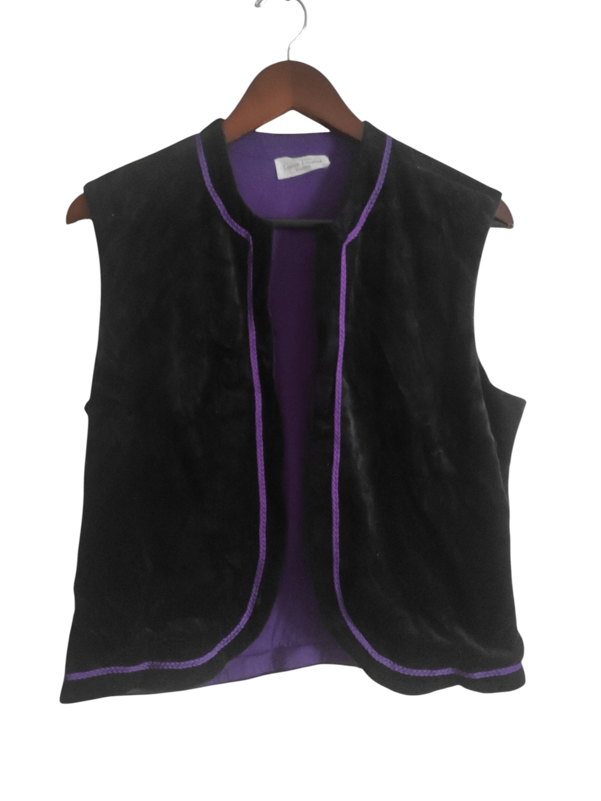 Louis Feraud Louis Feraud Dark Purple Velvet Women’s Designer 80’s Size M / US 6-8 / IT 42-44 - 1 Thumbnail