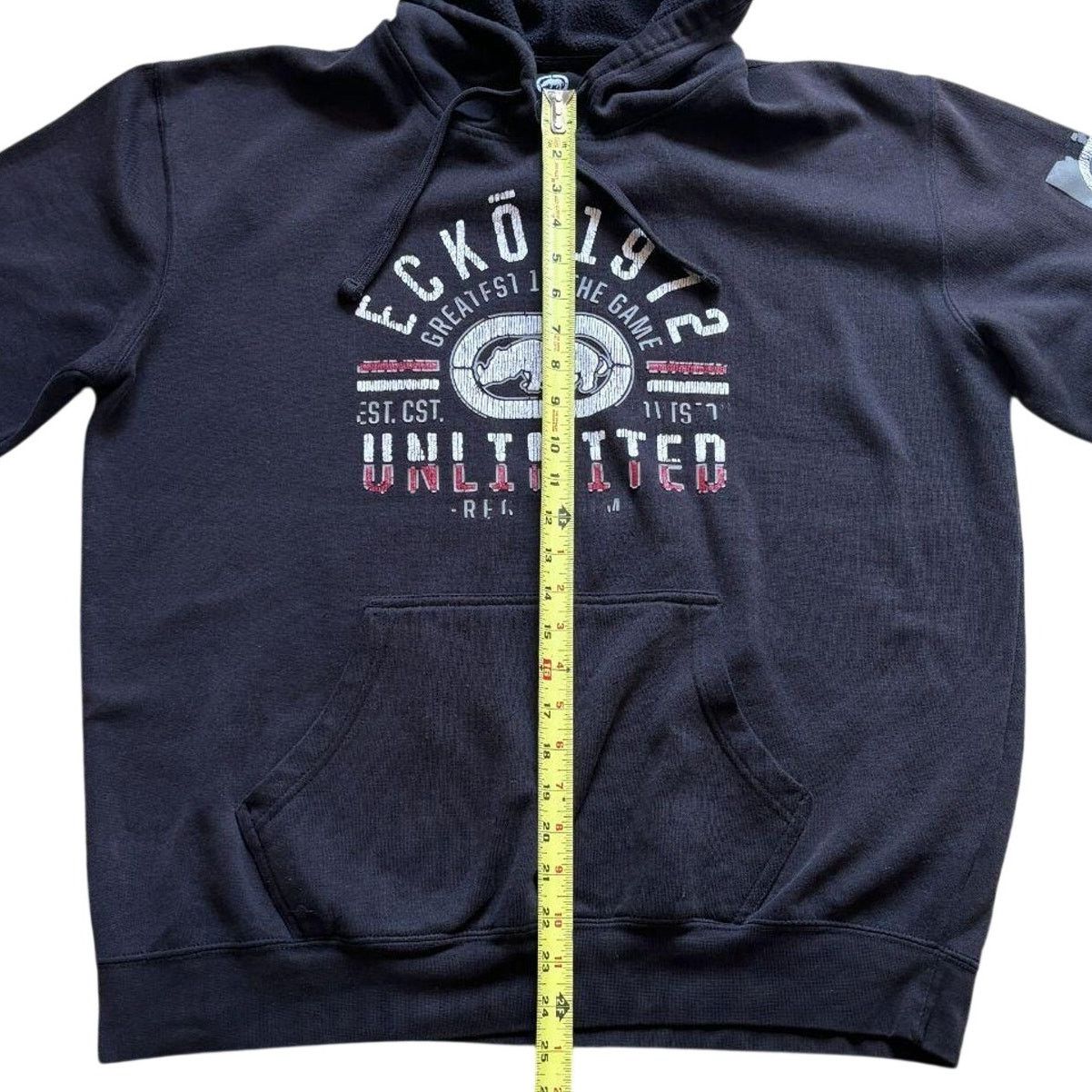 Ecko Unltd. y2k 2000s style Ecko Unlimited pullover hoodie mens XL emo Size US XL / EU 56 / 4 - 6 Thumbnail