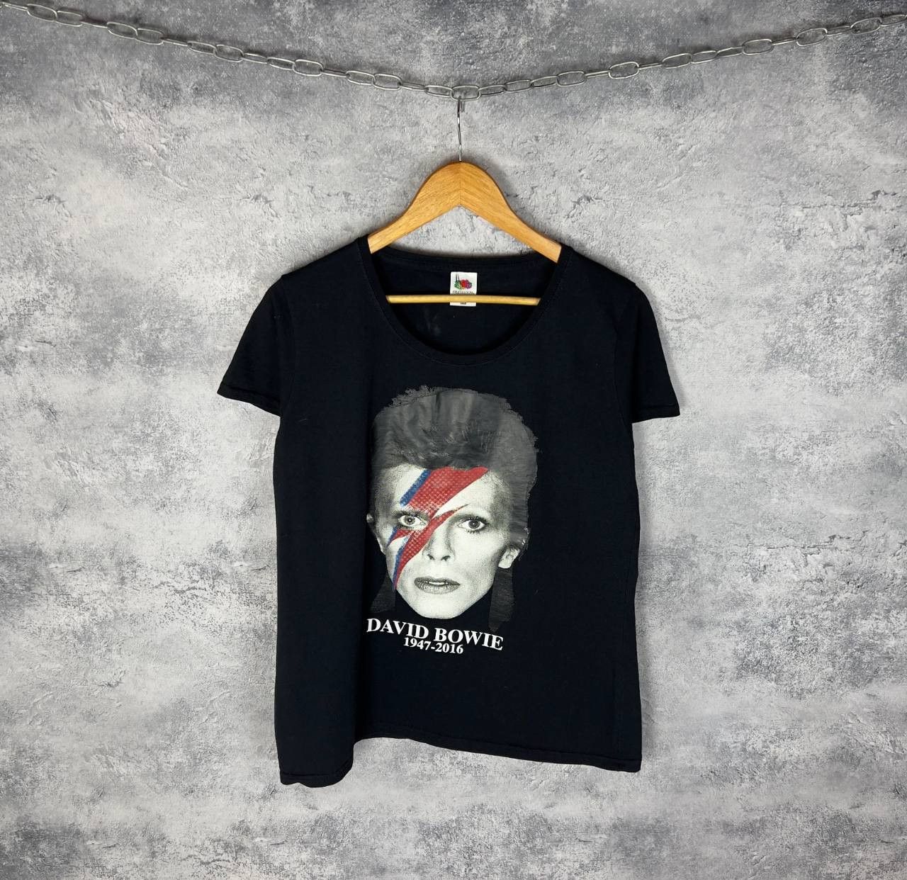 Band Tees David Bowie Women's Tee Size XXL Cotton Short Sleeve ` Size XXL / US 16-18 / IT 52-54 - 1 Thumbnail
