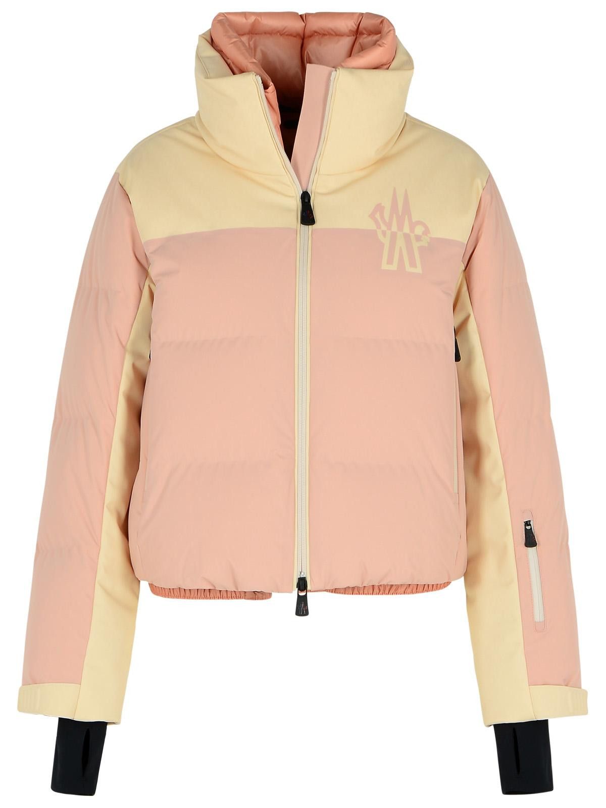 ブルゾン Moncler Grenoble 'Madulain' Ivory Polyester Down Jacket Moncler Grenoble MONCLER GRENOBLE 'Madulain' Ivory Polyester
