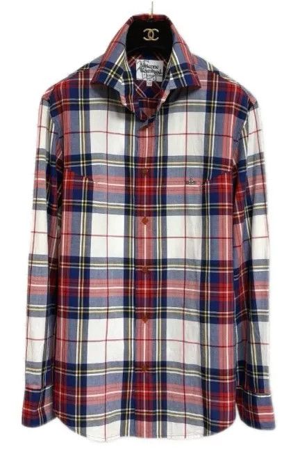 Vivienne Westwood Vivienne Westwood MAN Checkered Shirt Size US XL / EU 56 / 4 - 1 Thumbnail