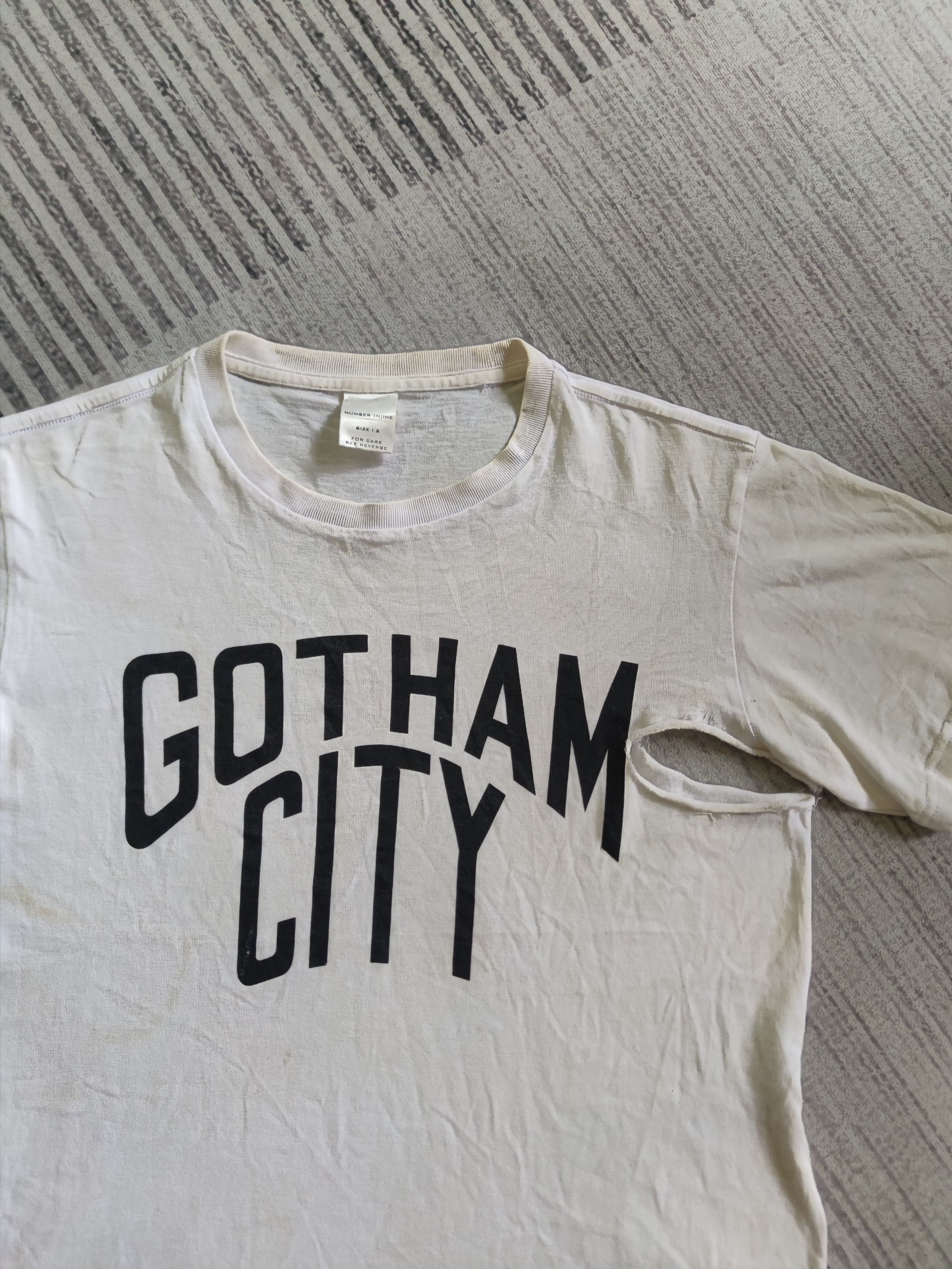 Number (N)ine Number (N)ine Gotham City T Shirt Made in Japan Size US S / EU 44-46 / 1 - 6 Thumbnail