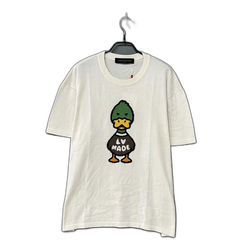 Louis Vuitton Louis Vuitton Duck Knit Short Sleeve T -2505 Size M / US 6-8 / IT 42-44 - 1 Thumbnail