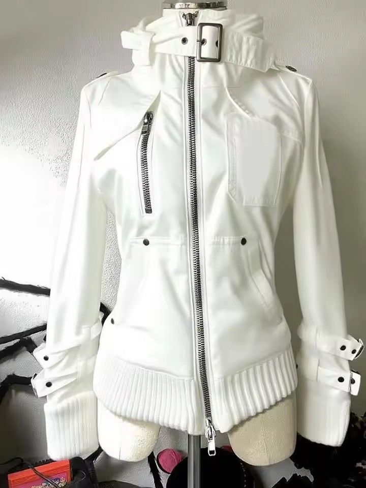 Japanese Brand Cyber-Grunge Buckle Bomber Jacket - Techwear Utility Size M / US 6-8 / IT 42-44 - 1 Thumbnail