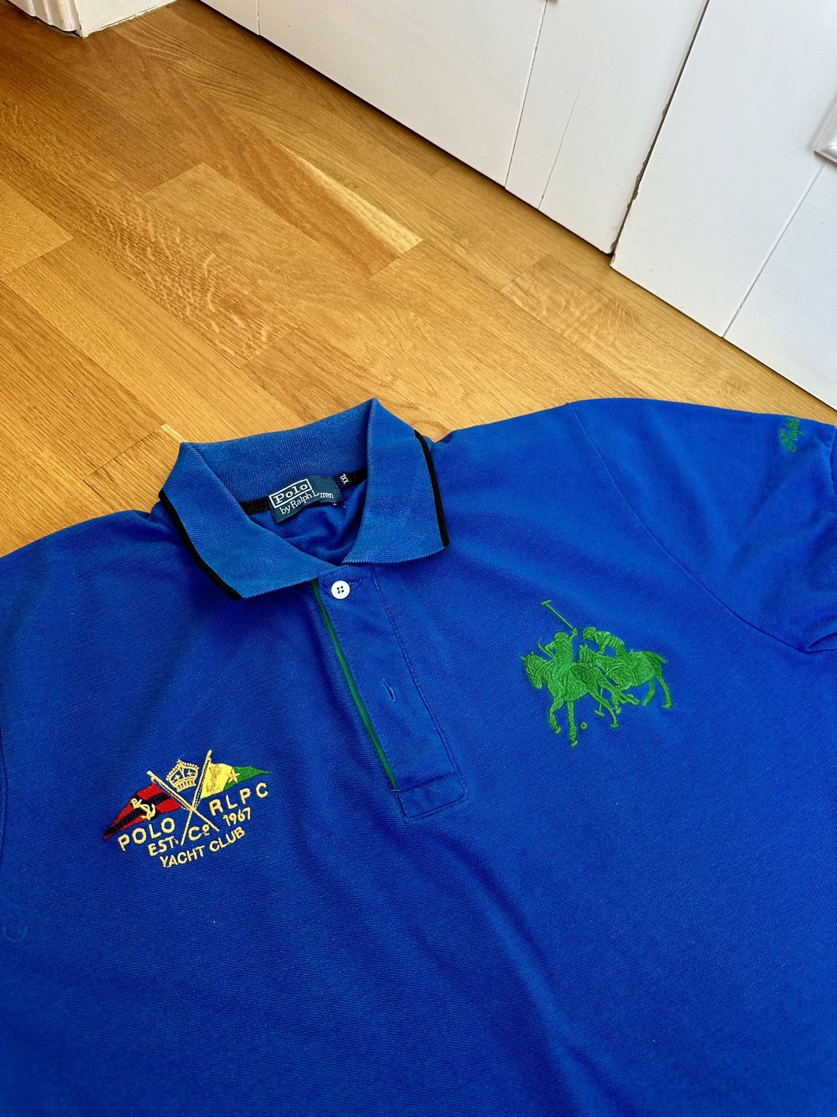 Polo Ralph Lauren Vintage Polo Ralph Lauren Big Logo Style Size US XL / EU 56 / 4 - 5 Thumbnail