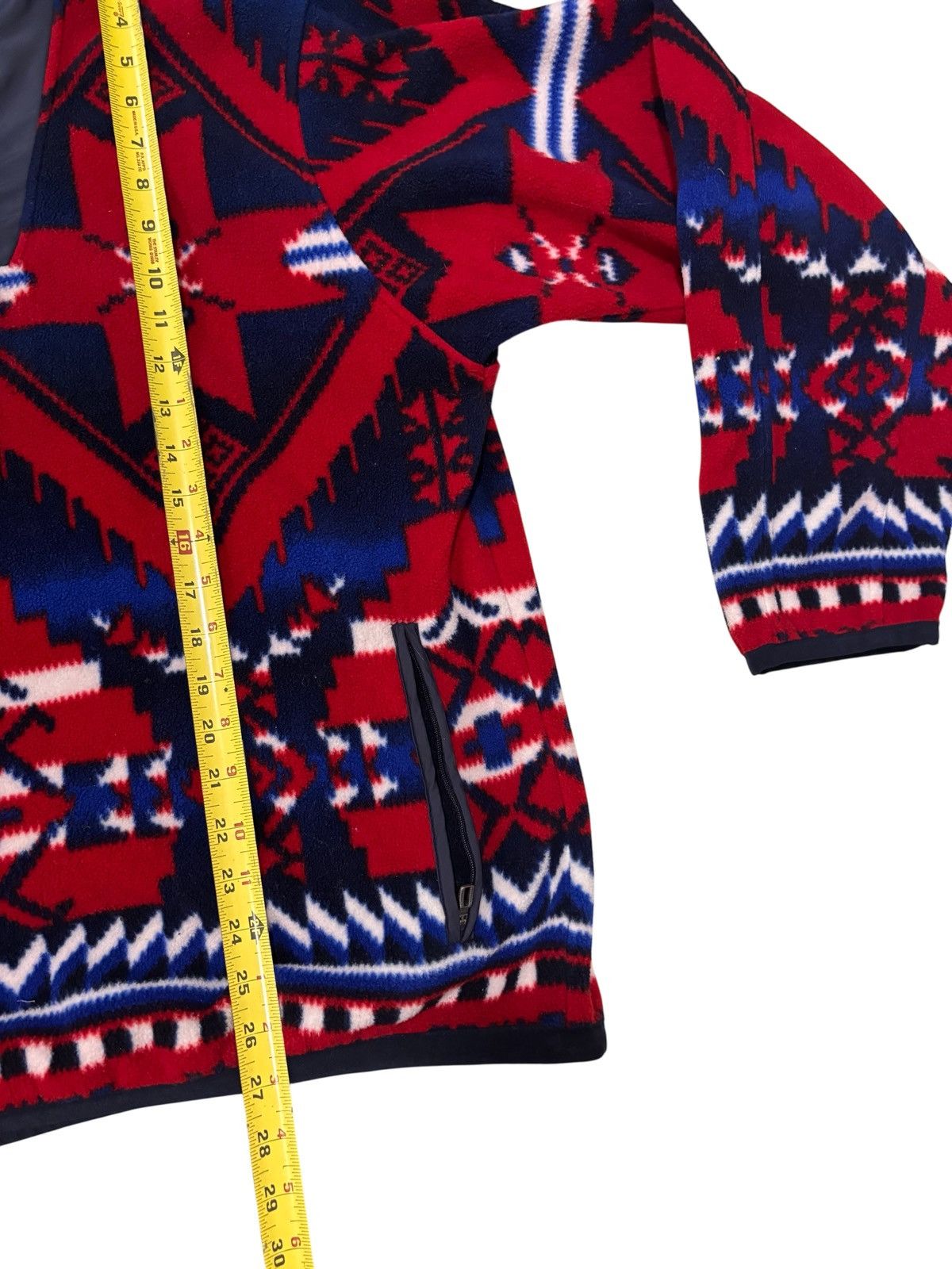 Polo Ralph Lauren VTG Polo Ralph Lauren Jacket Mens L Multi Fleece Aztec West Size US L / EU 52-54 / 3 - 11 Thumbnail