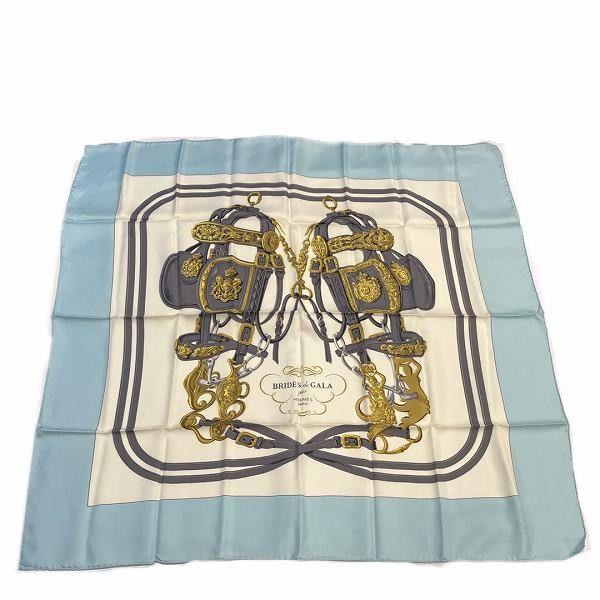 Hermes Hermes Hermes Silk Scarf BRIDES de GALA Canvas Scarf in Good Condition Size ONE SIZE - 1 Thumbnail