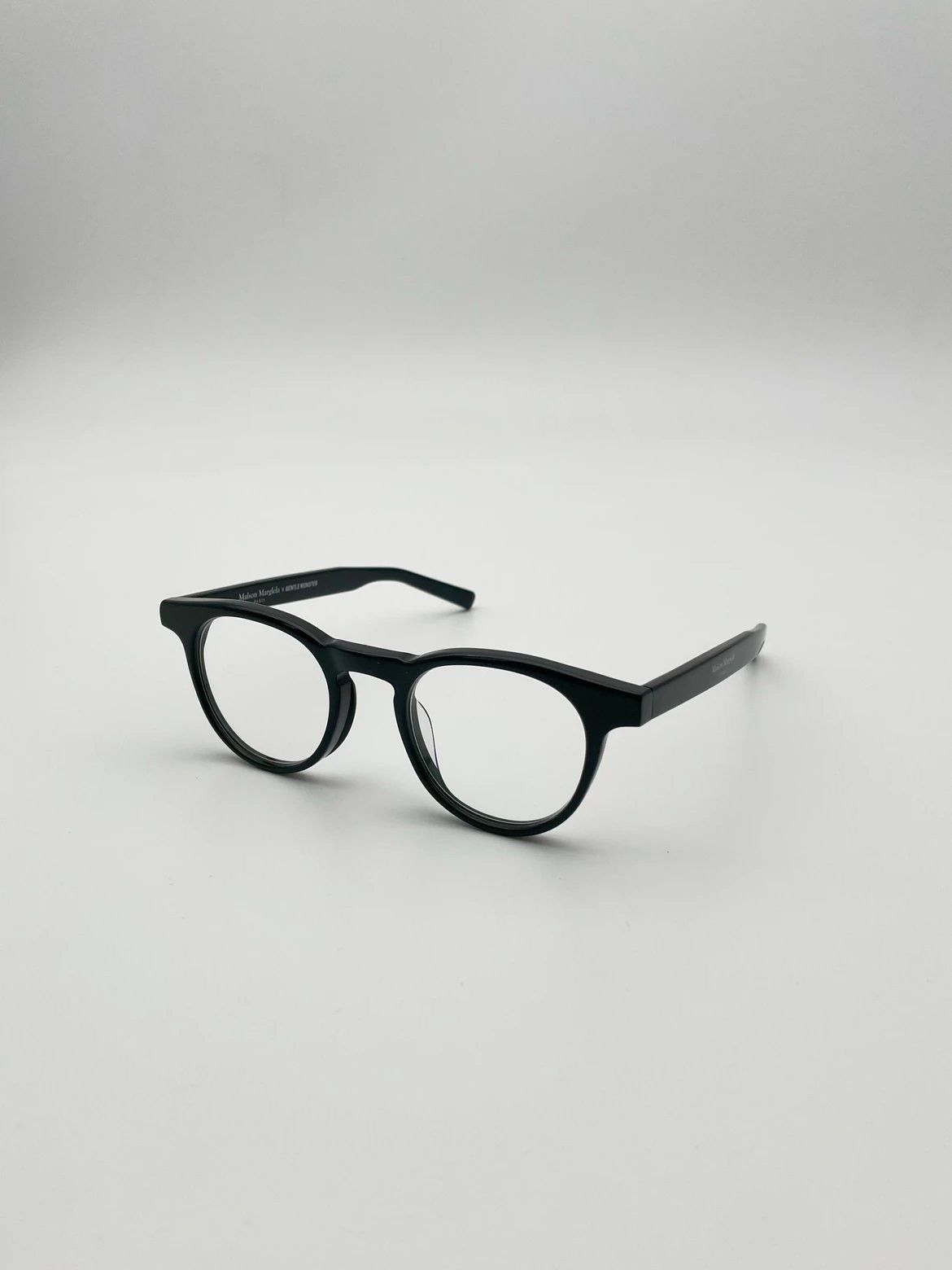 Gentle Monster × Maison Margiela Maison Margiela Gentle Monster MM009 01  Black Glasses | Grailed