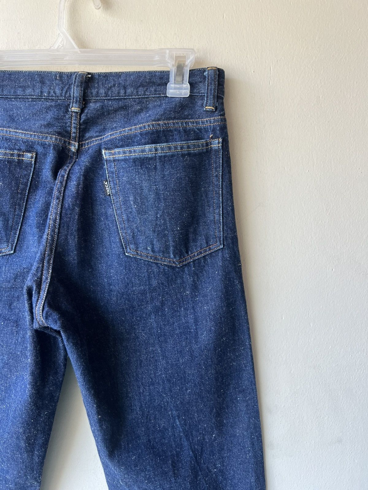 YAECA YAECA 8-11W Japan Lightweight Denim Selvedge Jeans Cropped Size US 30 / EU 46 - 19 Thumbnail