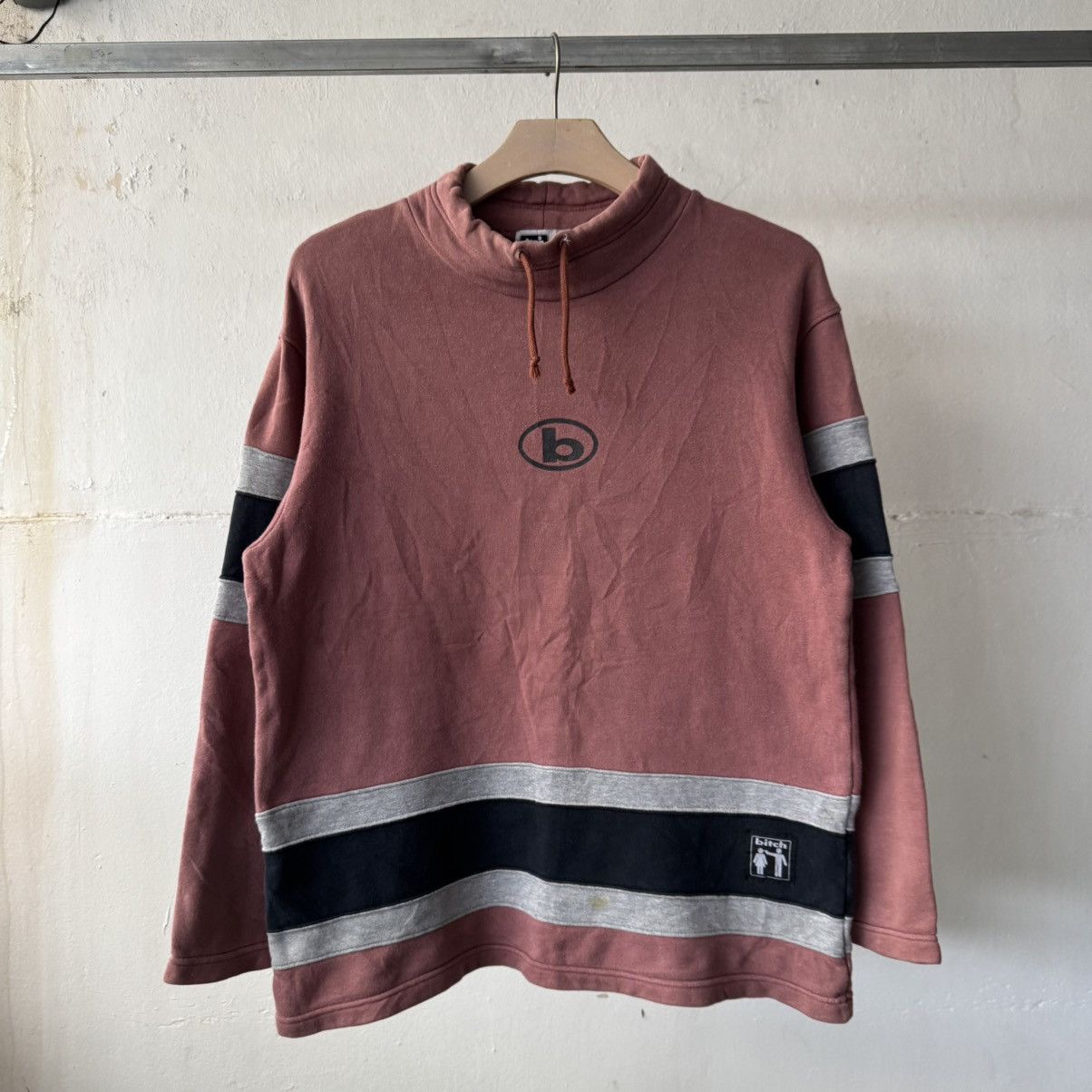 Vintage Vintage 90s Bitch Skateboard Sweatshirt Size US M / EU 48-50 / 2 - 1 Thumbnail