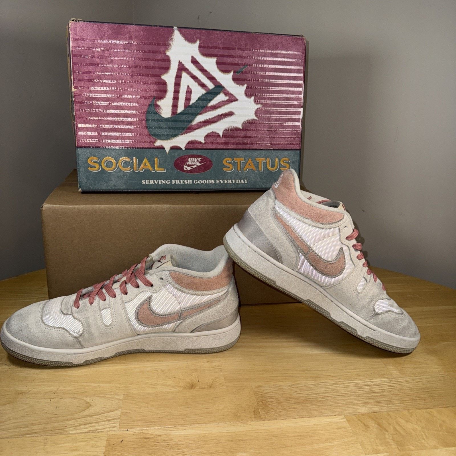 Nike Size 10 - Nike Social Status x Mac Attack SP Silver Linings Size US 10 / EU 43 - 2 Thumbnail