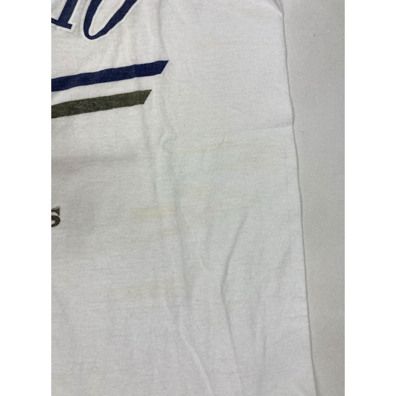 Vintage VINTAGE Screen Stars T-Shirt Men Medium White 90s San Antonio USA Graphic Crew Neck Short Sleeve Must-See Logo 1990s City Size US M / EU 48-50 / 2 - 3 Thumbnail