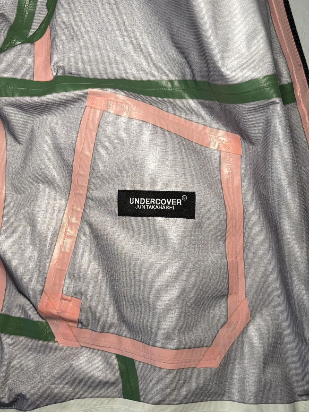 Undercover Undercover SS18 “NOISE” Plaid Rainjacket Size US L / EU 52-54 / 3 - 7 Thumbnail