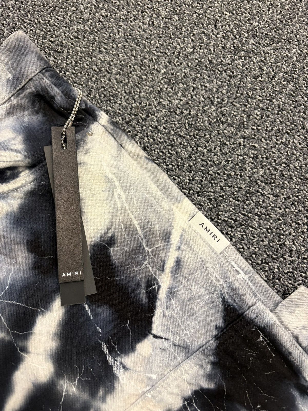 Amiri Amiri Bleached Tie-Dye Jeans Size US 34 / EU 50 - 3 Thumbnail