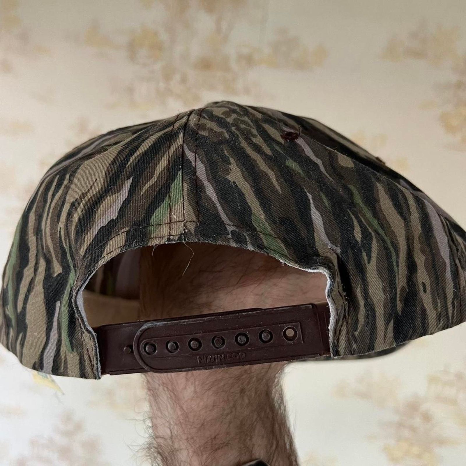 Vintage Vintage 80s Pekin Gun Hat | Trebark Camo Roper Snapback Size ONE SIZE - 4 Thumbnail