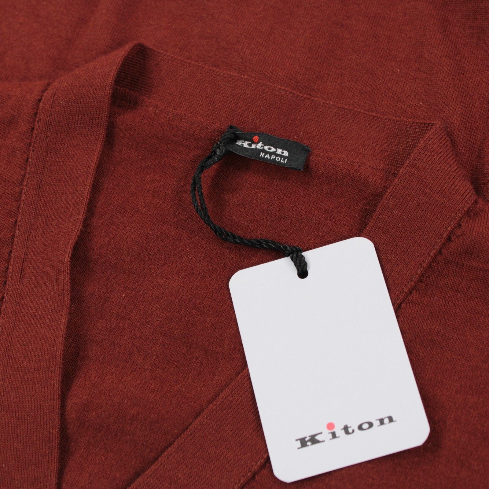 Kiton Kiton Sweater Size US S in Orange Size US S / EU 44-46 / 1 - 1 Thumbnail
