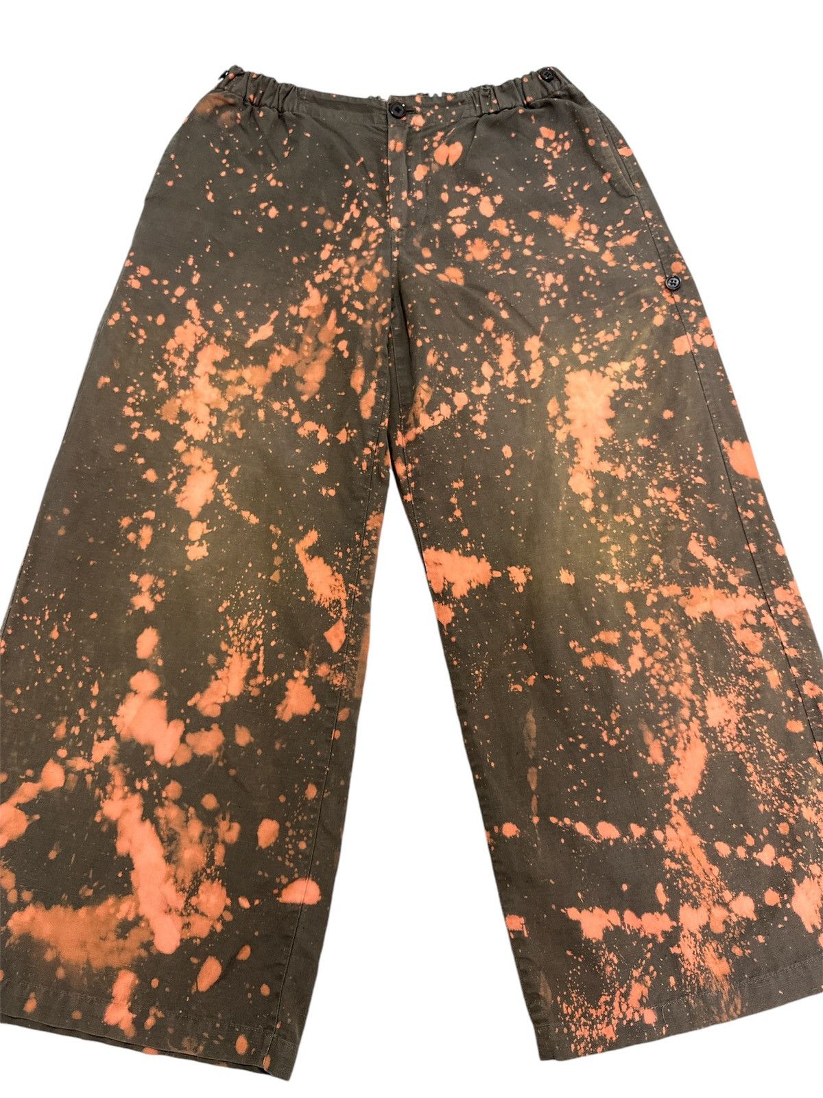 Issey Miyake Issey Miyake Plantation Wide Pant Biggi Acid Washed Custom Size US 31 - 5 Thumbnail