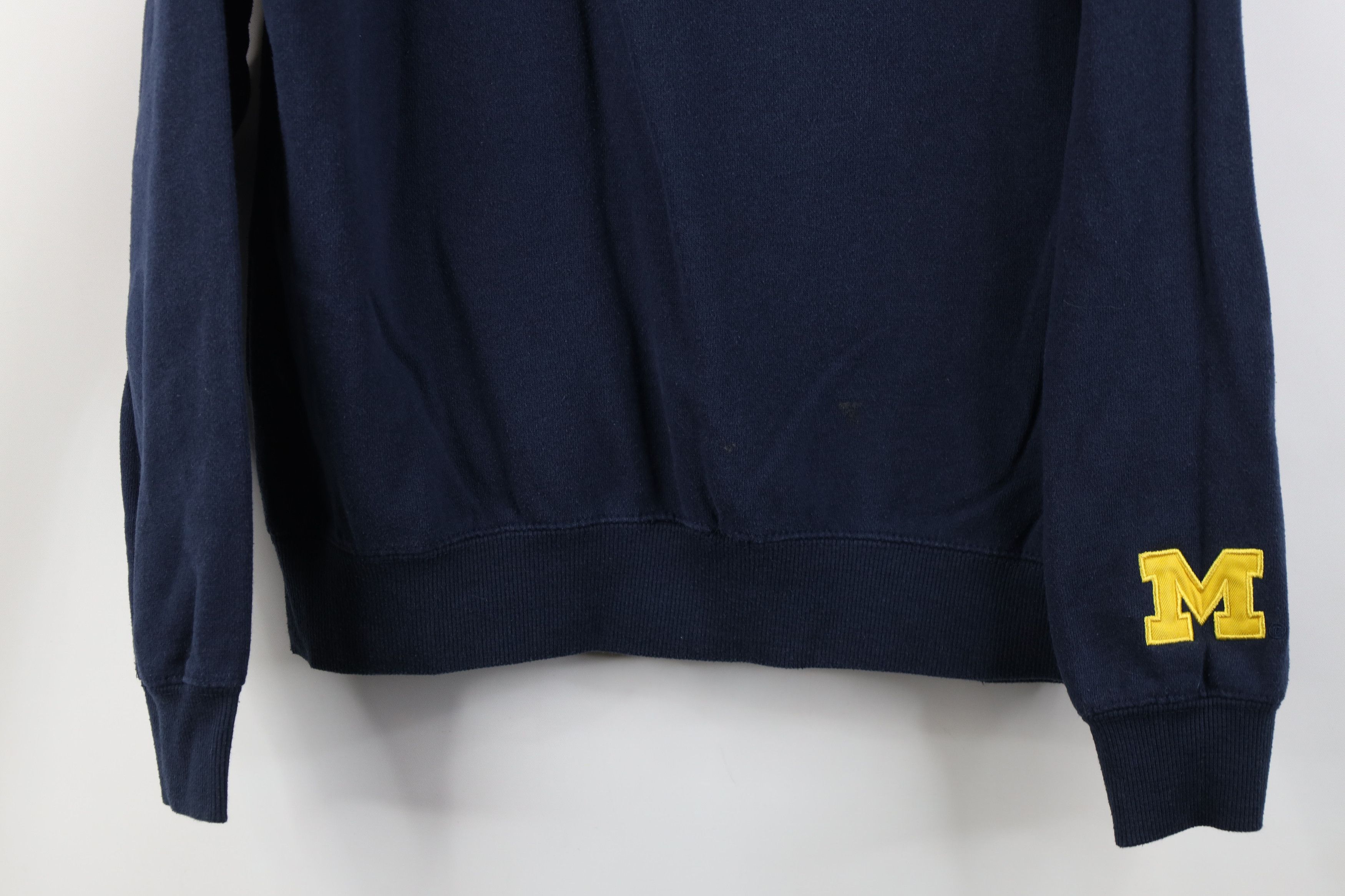 Vintage Vintage 90s University of Michigan Crewneck Sweatshirt Size XS / US 0-2 / IT 36-38 - 3 Thumbnail