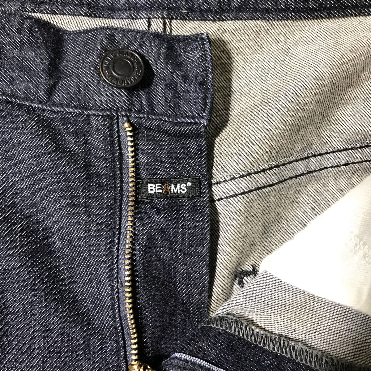 Beams Japan × Beams Plus × Japanese Brand BEAMS JAPAN INDIGO DENIM STRAIGHT Size US 30 / EU 46 - 11 Thumbnail