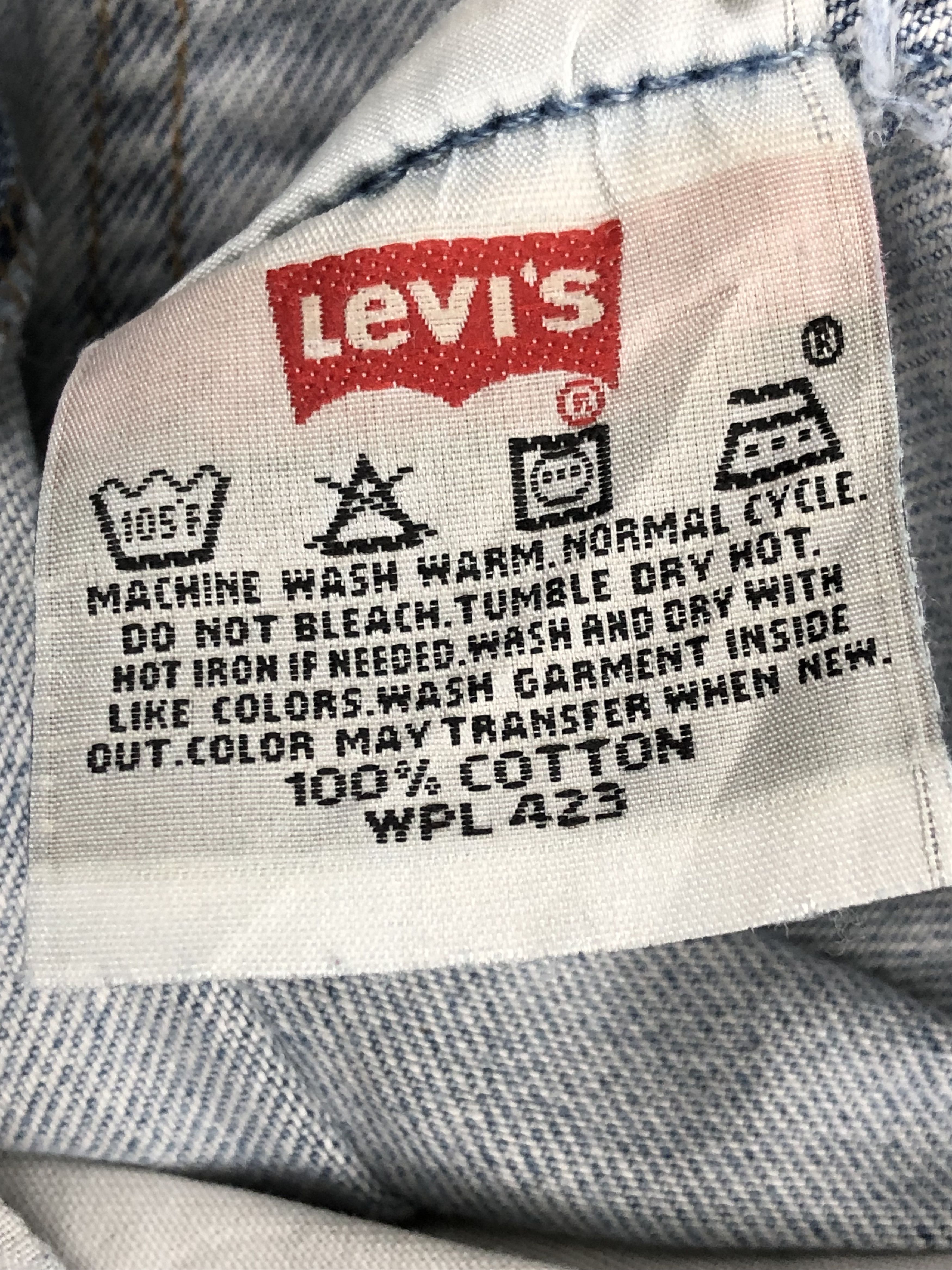 Levi's Vintage Levis 501 Light Blue Jeans DPP0220 Size US 34 / EU 50 - 8 Thumbnail