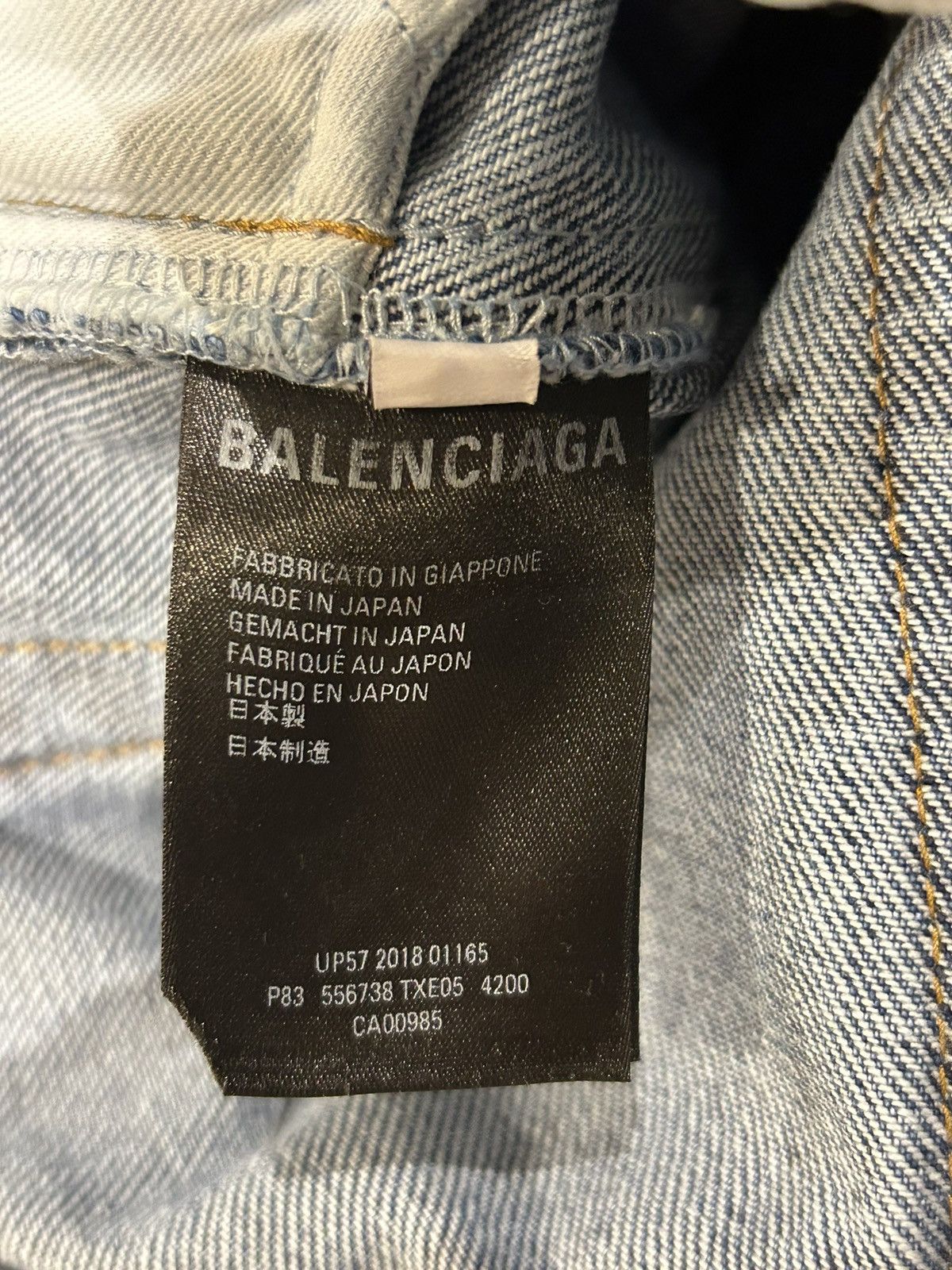 Balenciaga Balenciaga Blue Denim Jeans Size US 30 / EU 46 - 6 Thumbnail
