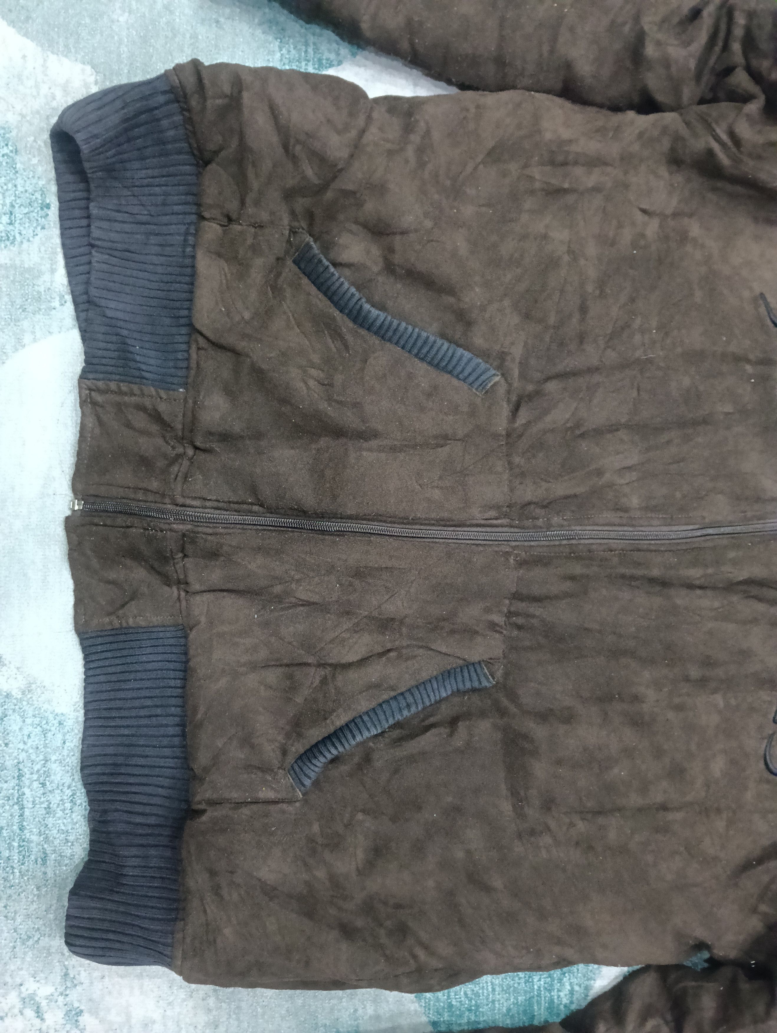 Japanese Brand Vintage Duffs Shoes Hooded Jacket Like Velvet Size US XL / EU 56 / 4 - 6 Thumbnail