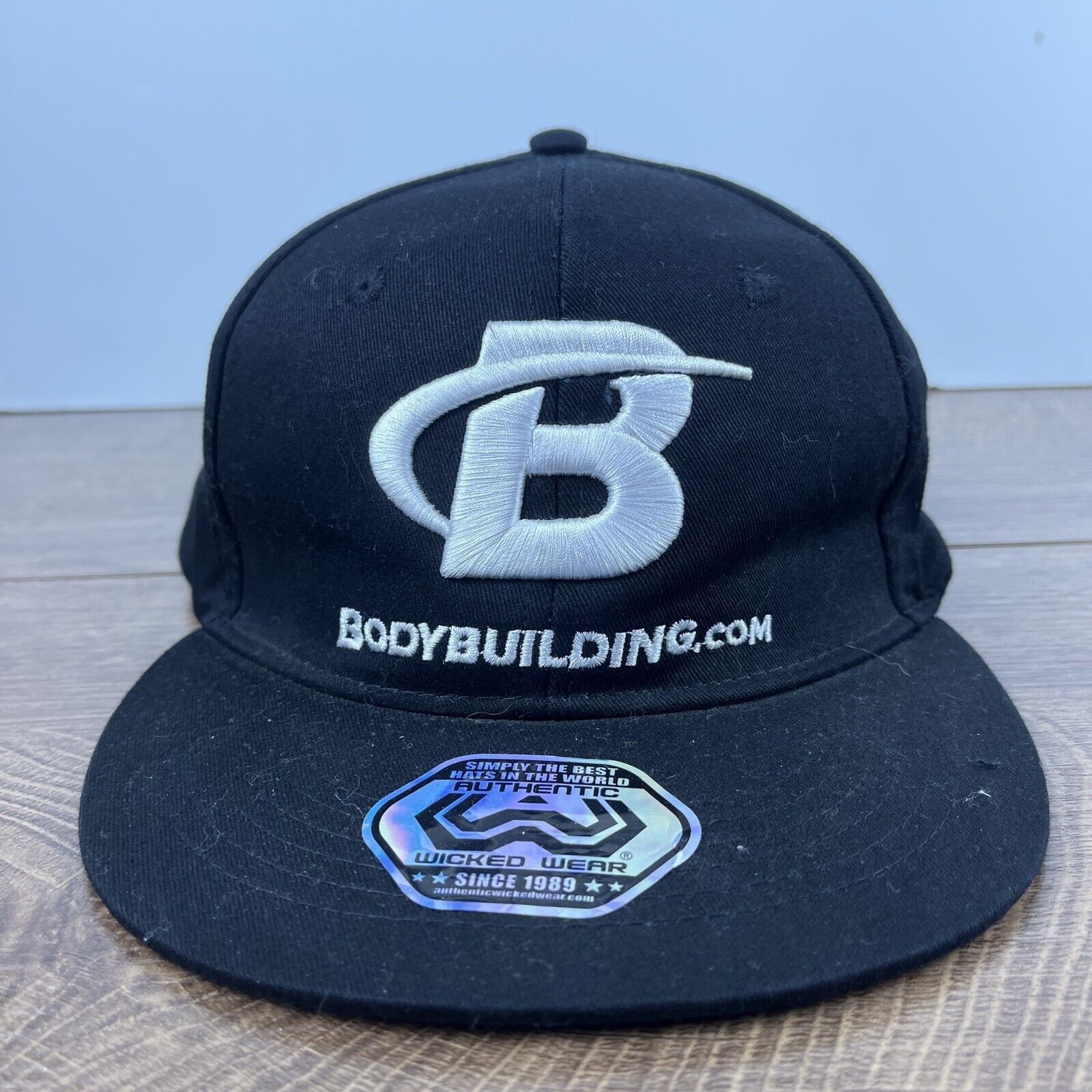 Other BodyBuilding.com Hat Body Build Black Hat Snapback Adjustabl Size ONE SIZE - 1 Thumbnail