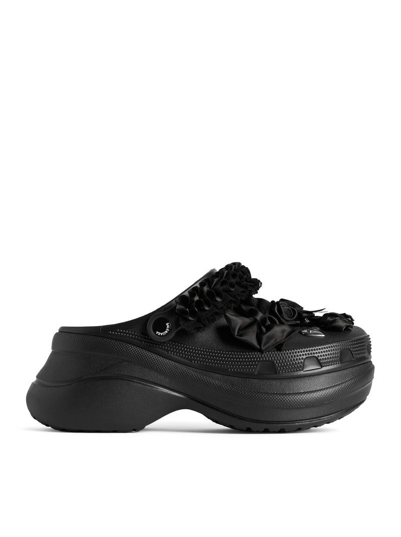 Balenciaga CROCS™ JIBBITZ™ SABOT IN BLACK Size US 10 / IT 40 - 1 Thumbnail
