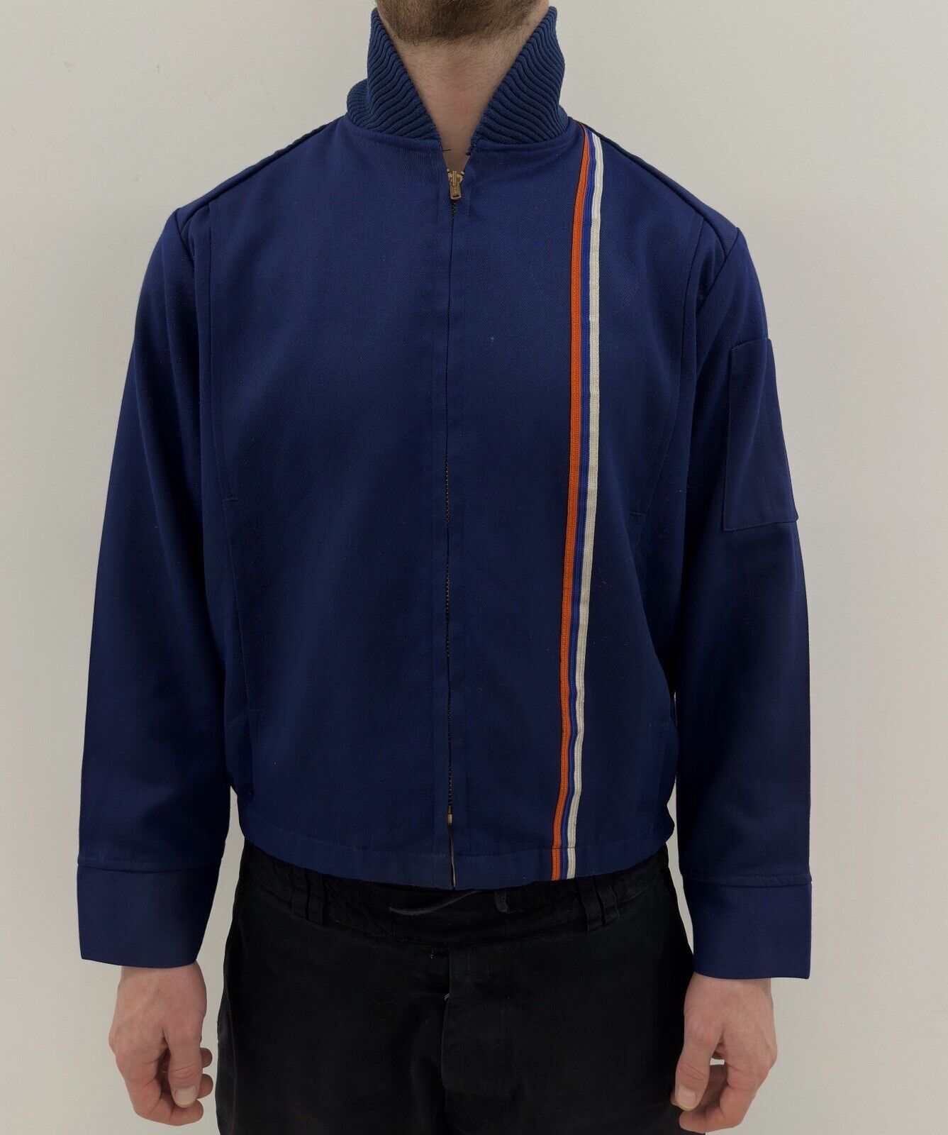 Vintage Vintage 1950 60s Unitog Talon Uniform Work Jacket Chore Size US M / EU 48-50 / 2 - 1 Thumbnail