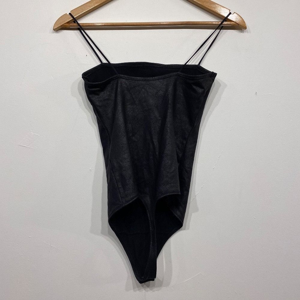 Abercrombie & Fitch Abercrombie & Fitch Black Square NeckBodysuit Size S / US 4 / IT 40 - 5 Thumbnail