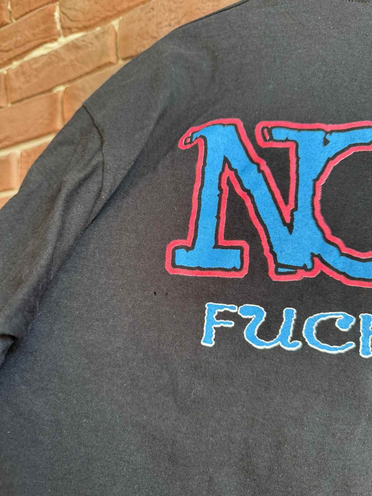 Band Tees Vintage 00s 2002 NOFX Fuck You Punk Hardcore Ban T-Shirt Size US L / EU 52-54 / 3 - 7 Thumbnail