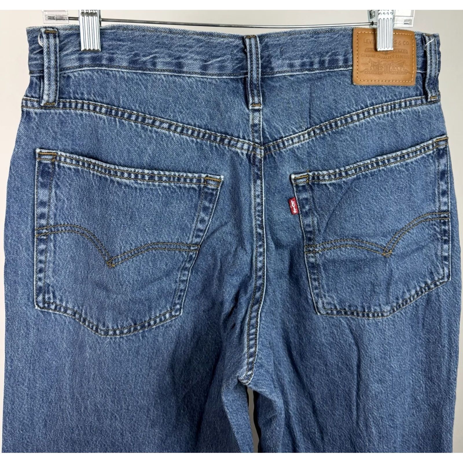 Levi's VINTAGE Levi's Womens Jeans Wide-Leg 29 29x31 XL Baggy Straight Leg 90s Grunge Hip Hop Retro Womens Size 29" - 7 Thumbnail
