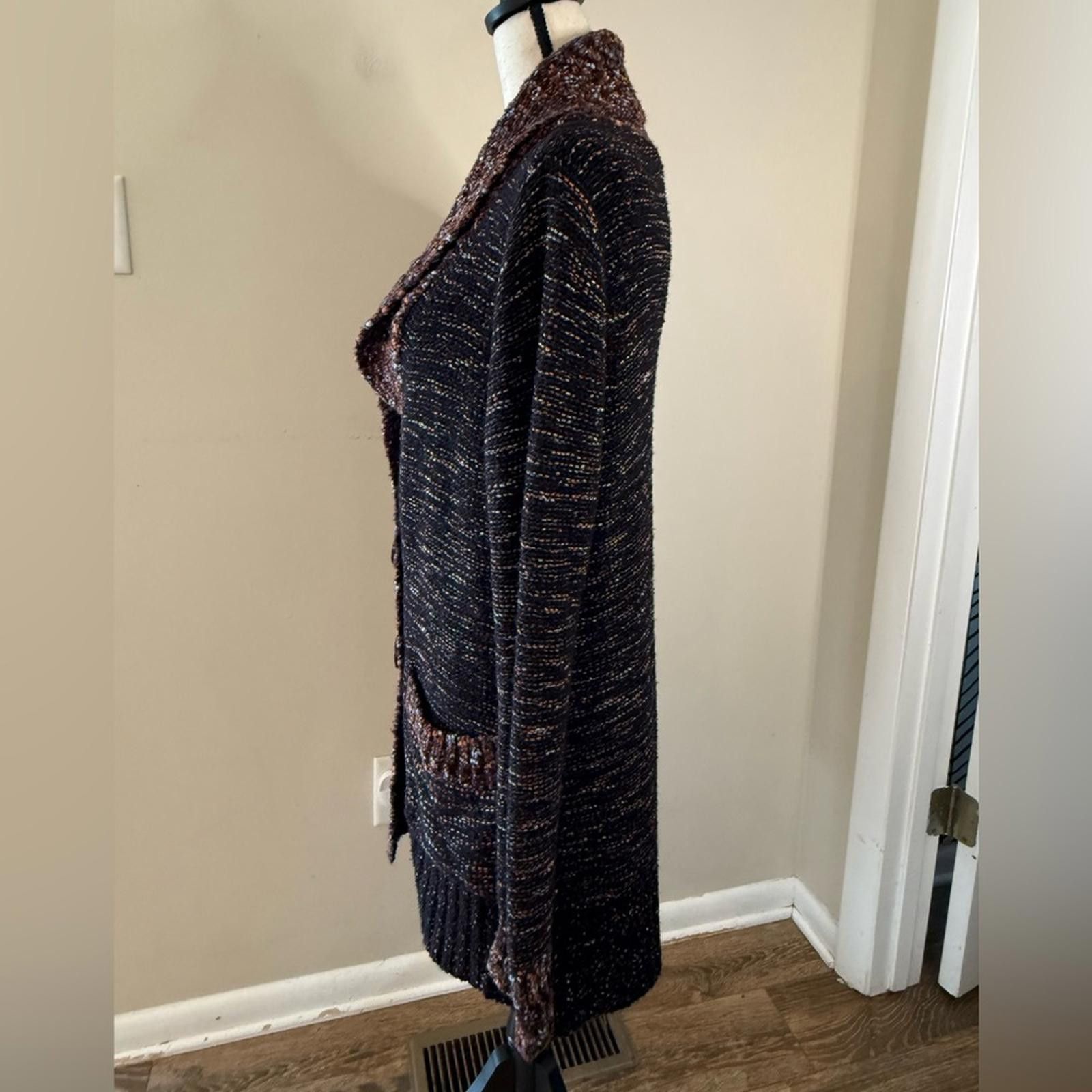 Coldwater Creek Coldwater Creek boho long line chunky cardigan SZ M Size M / US 6-8 / IT 42-44 - 3 Thumbnail