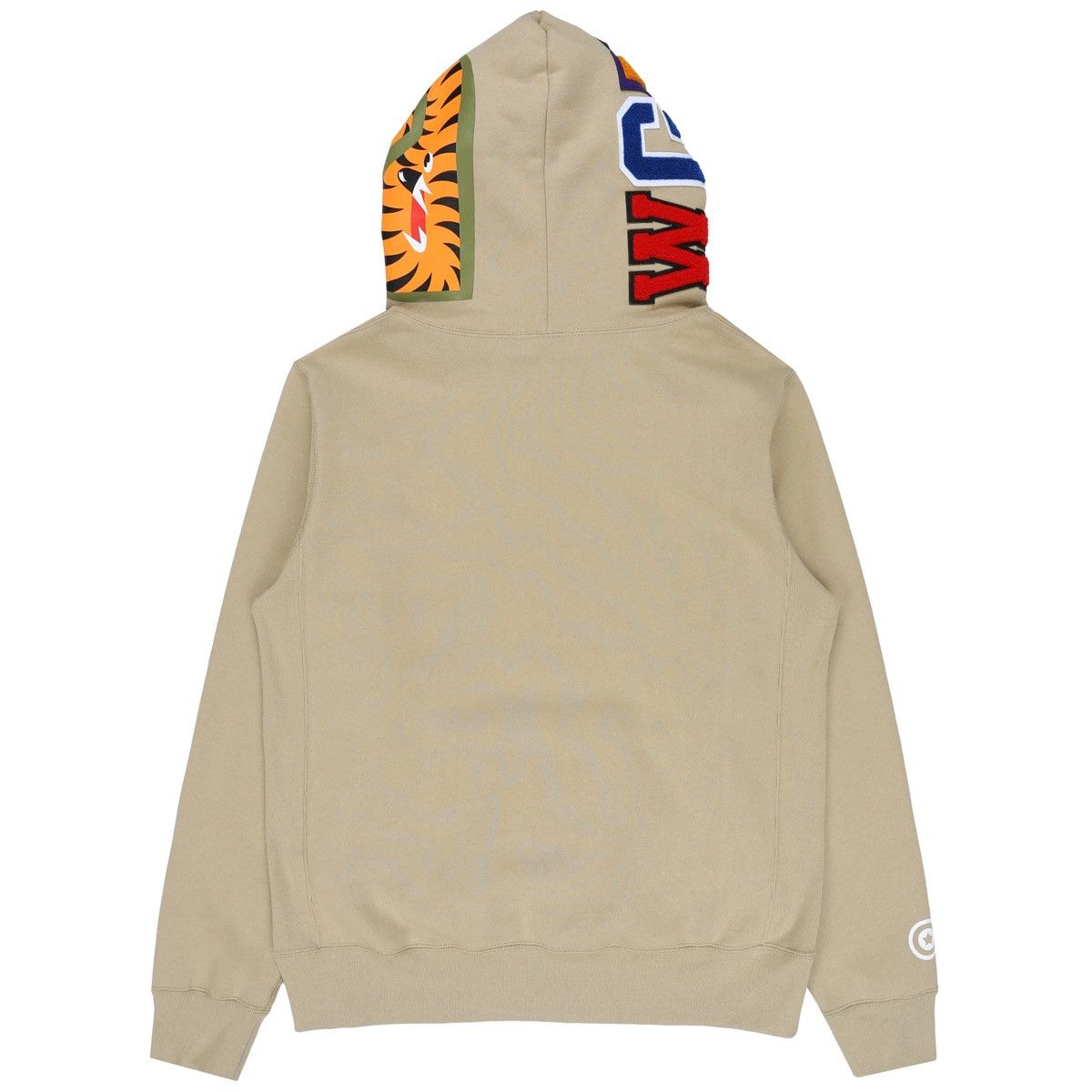Bape NEW Bape Beige Shark Pullover Hoodie Size US L / EU 52-54 / 3 - 4 Thumbnail