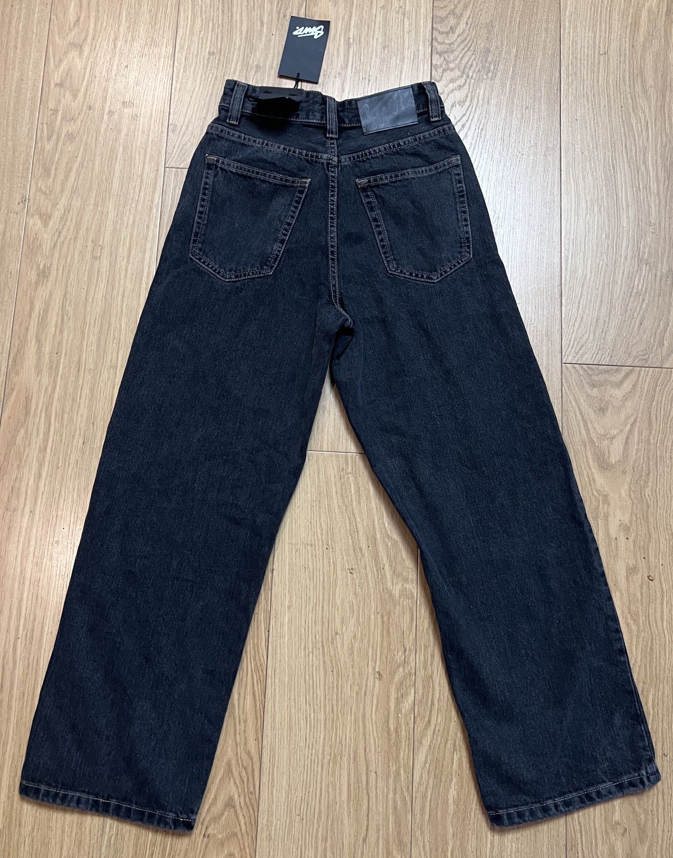Pull & Bear SWD Black baggy loose jeans Size 26" / US 2 / IT 38 - 11 Thumbnail