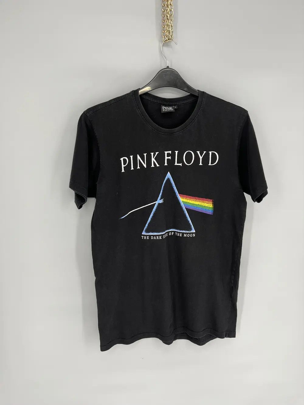 Band Tees VINTAGE Y2k Pink Floyd The Dark Side The Moon Size US L / EU 52-54 / 3 - 3 Thumbnail