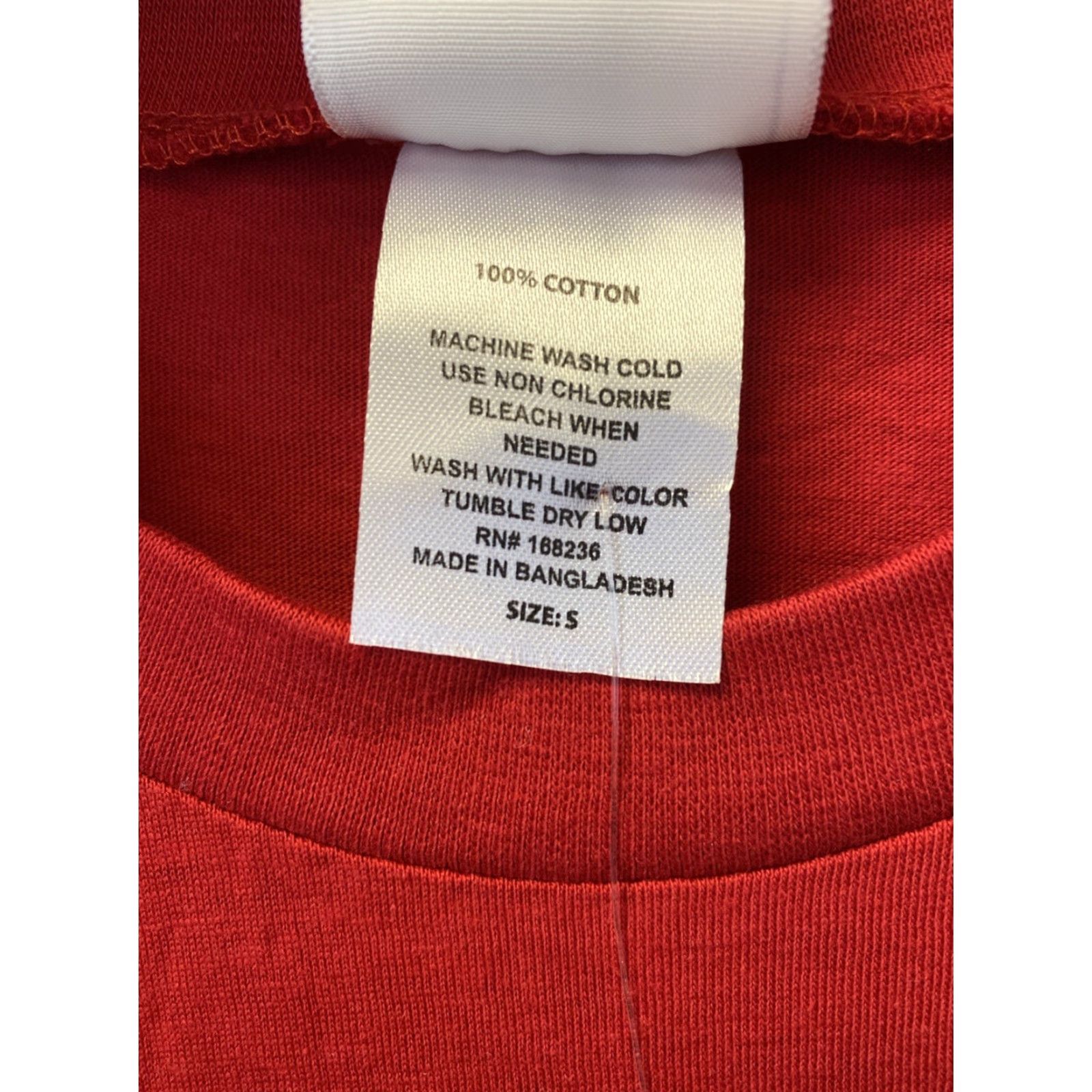 Vintage VINTAGE Nee York Fashion Women's T-Shirt Size S Red Graphic Casual Short Sleeve Crew Neck Slim Fit All Seasons Size S / US 4 / IT 40 - 5 Thumbnail