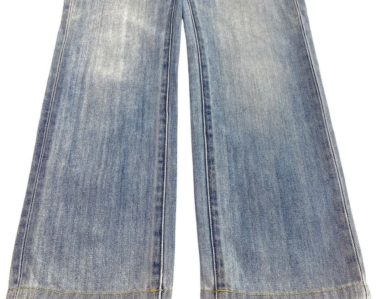 Uniqlo Uniqlo Acid Faded Wash Straight Cut Style Jeans Size US 31 - 5 Thumbnail