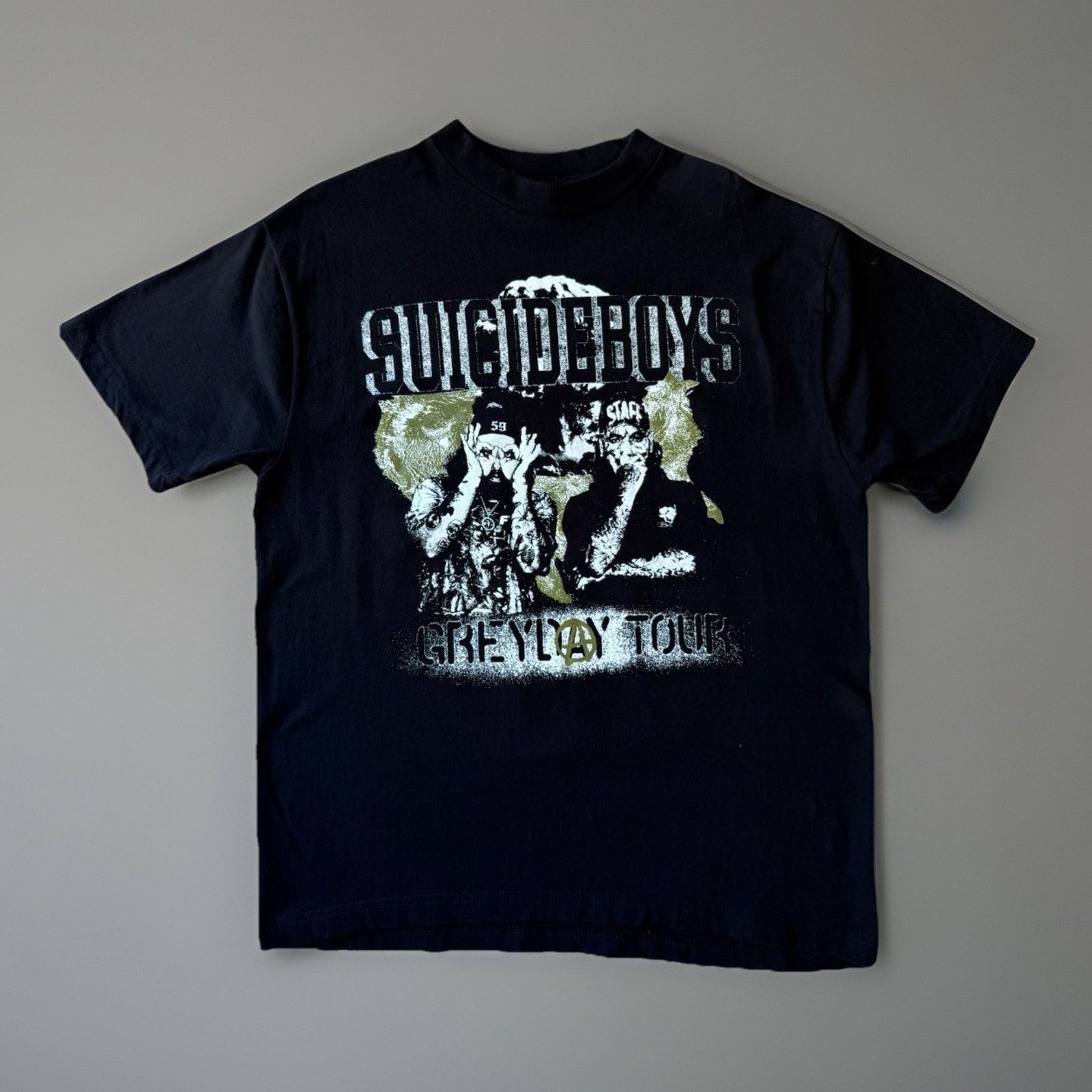 G59 Records Suicide Boys Grey Day Shirt Large Black Tour