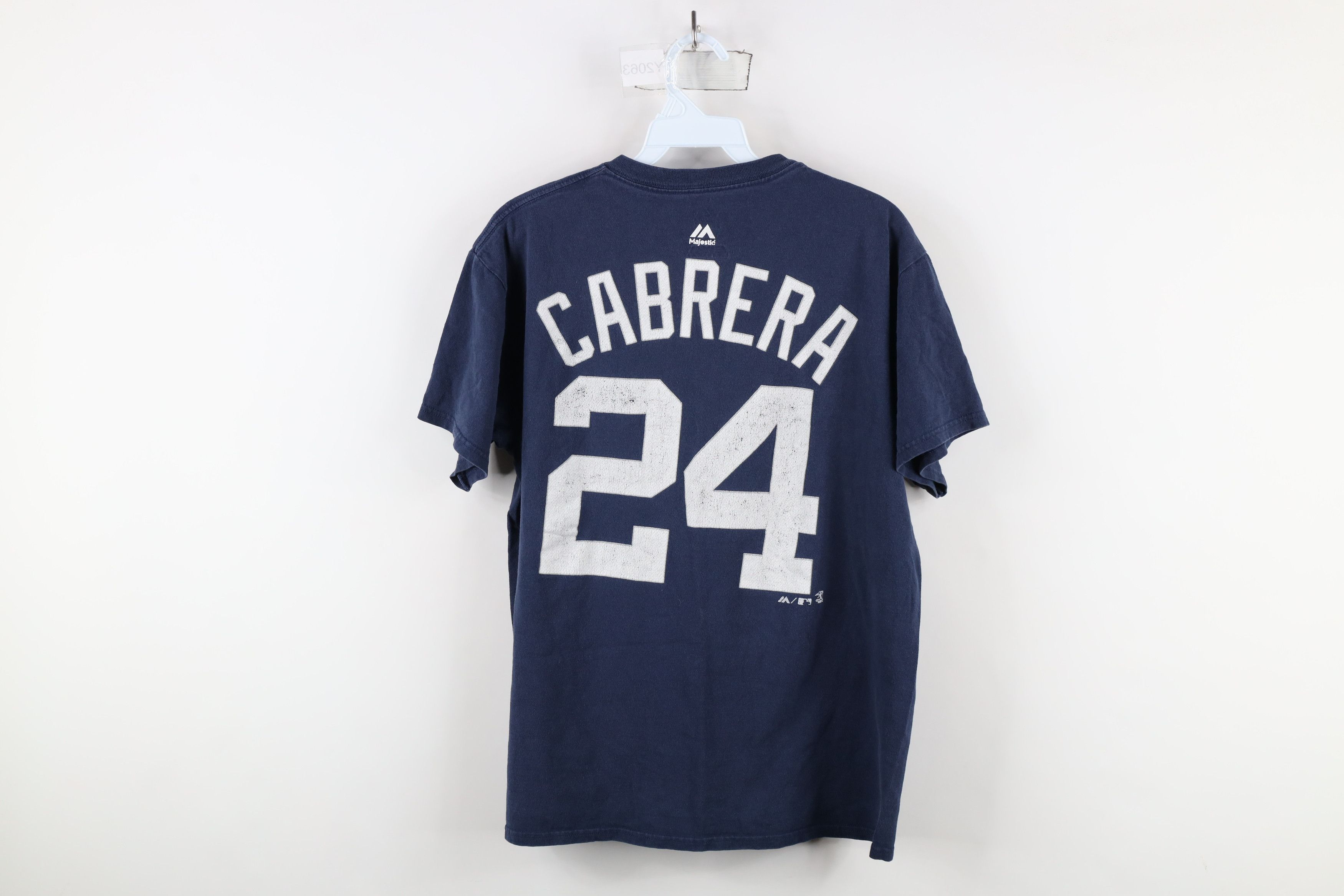 Majestic × Vintage Vintage Majestic Cabrera Detroit Tigers Baseball T-Shirt Size US M / EU 48-50 / 2 - 12 Thumbnail