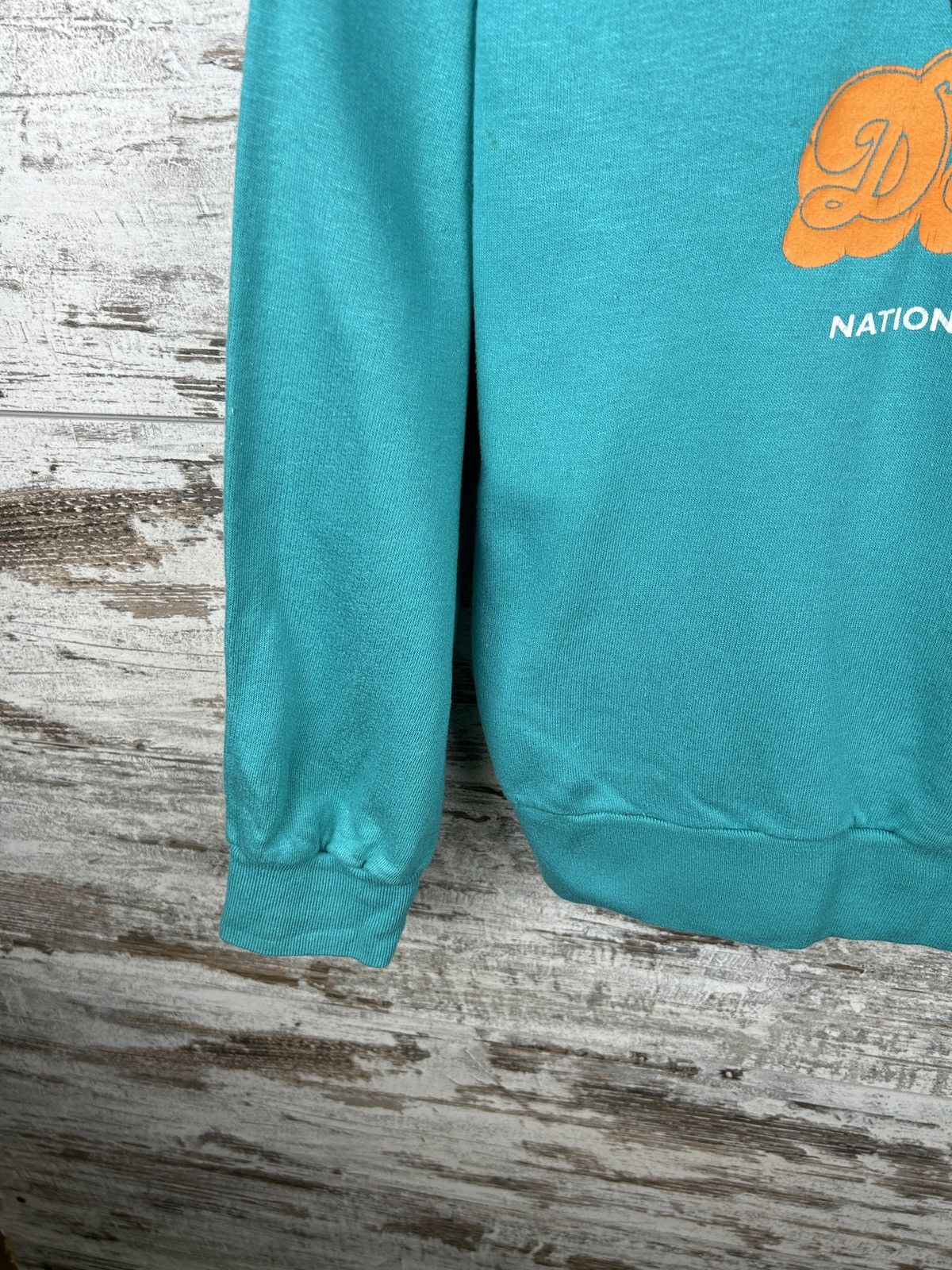 NFL × Russell Athletic × Vintage Vintage 90s Miami Dolphins Crewneck Sweatshirt rare y2k NFL Size US L / EU 52-54 / 3 - 3 Thumbnail