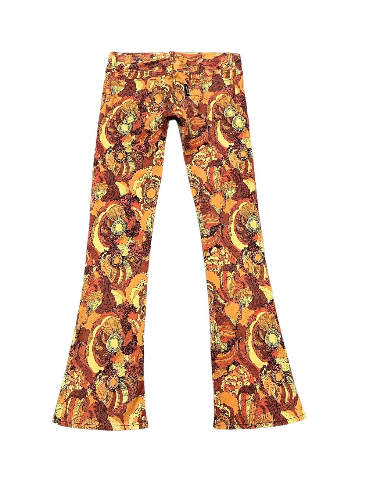 Hysteric Glamour RARE HYSTERIC GLAMOUR FLARE OVERPRINT PANT Size 29" - 6 Thumbnail