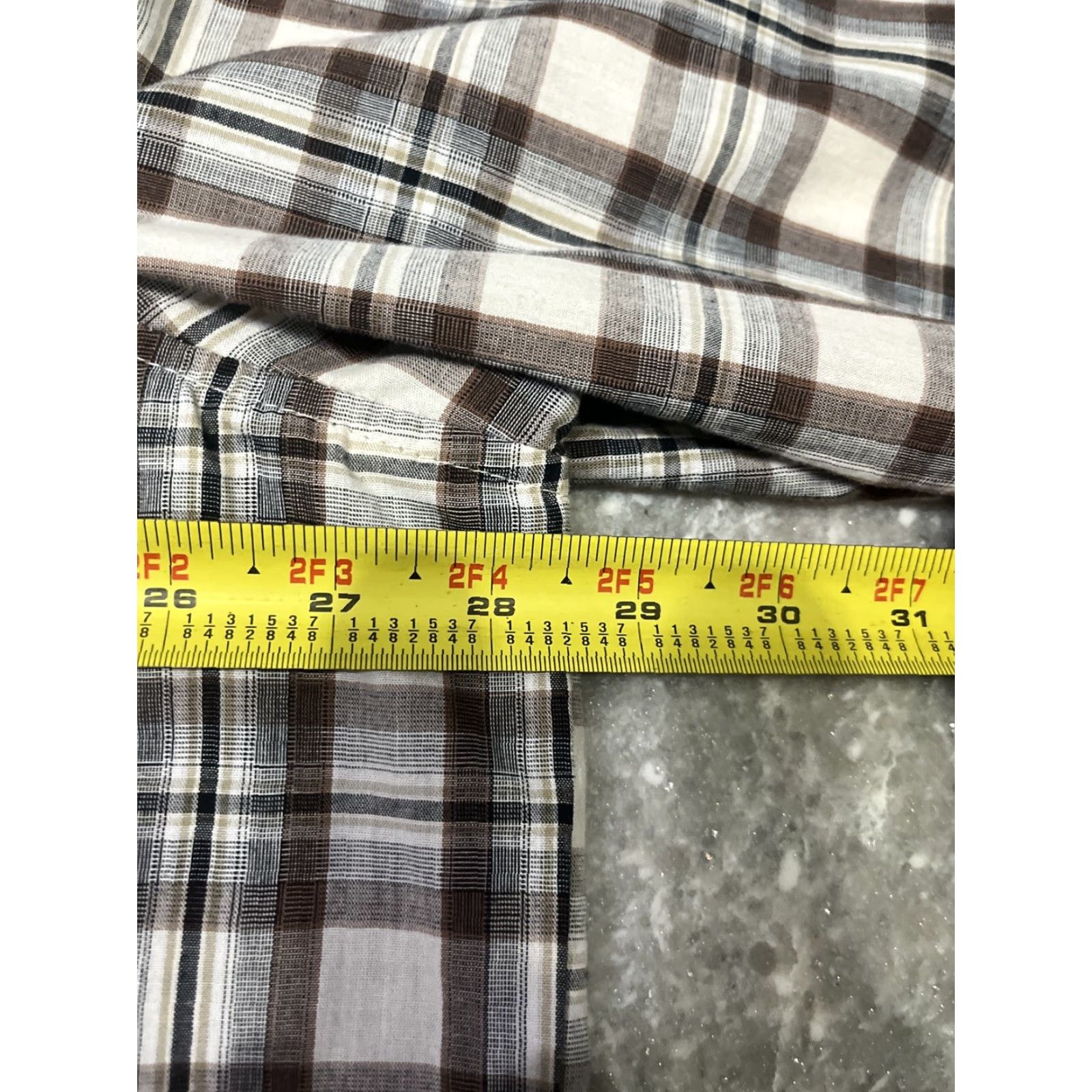 Wrangler VINTAGE Wrangler Pearl Snap Western Shirt Men 2XL Classic Brown Plaid Size US XXL / EU 58 / 5 - 4 Thumbnail