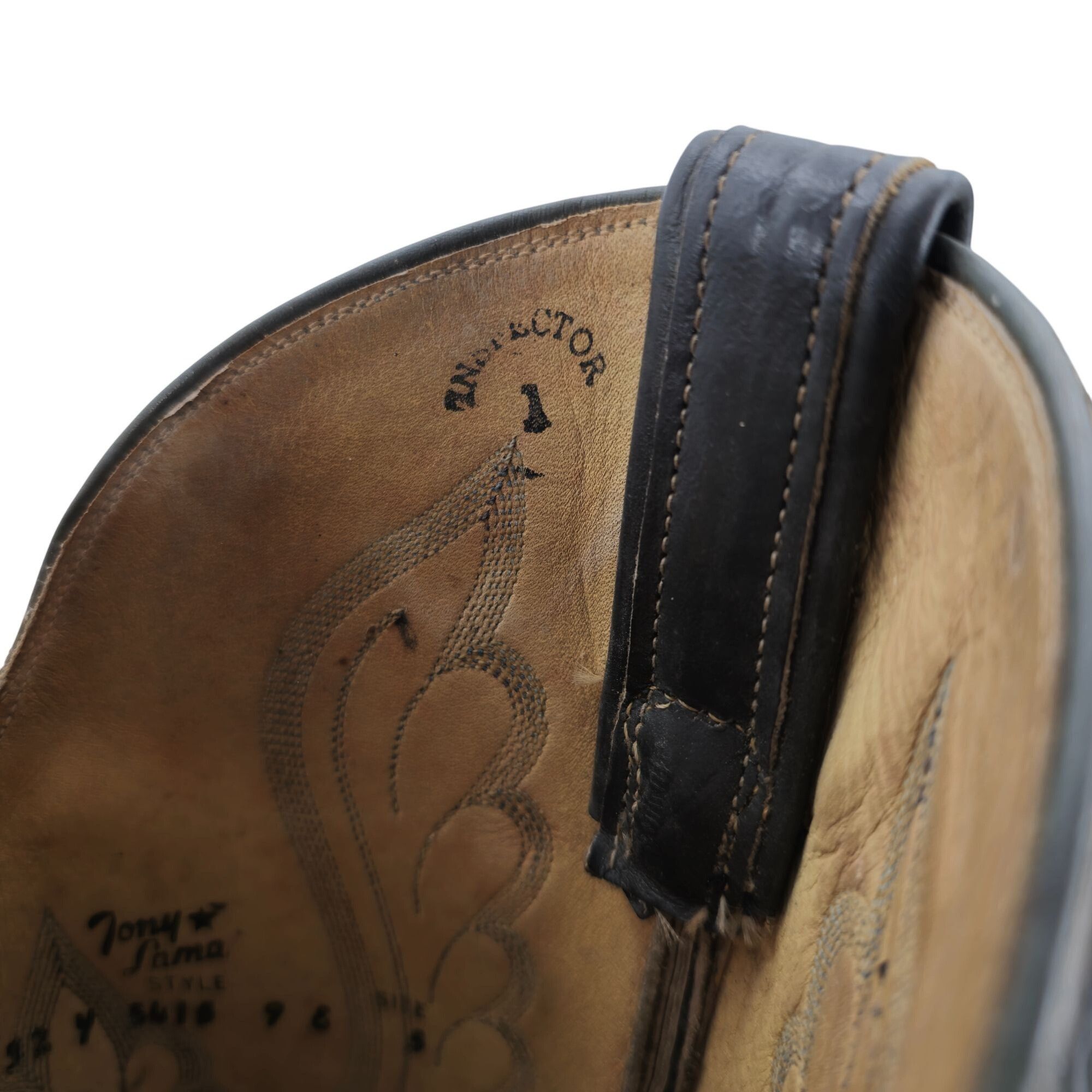 Tony Lama Vintage Anaconda Snakeskin Tony Lama Mens 9E Gold Label Boot Size US 9 / EU 42 - 20 Thumbnail