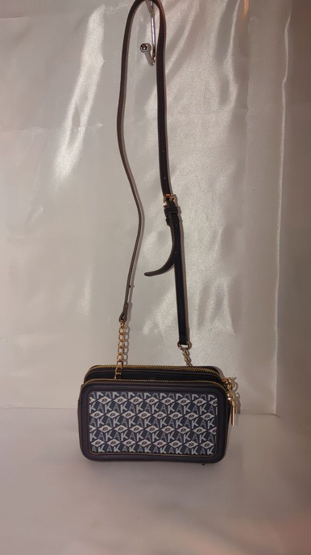 Anne Klein Anne Klein Double Zip Crossbody Size ONE SIZE - 5 Thumbnail