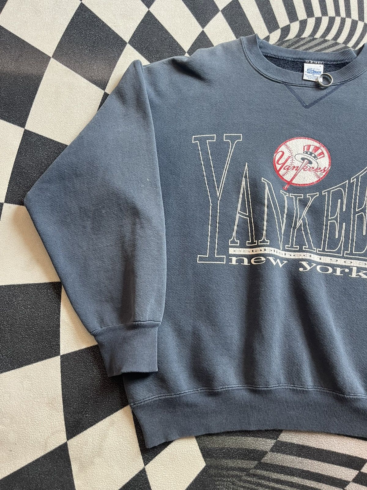 New York Yankees Vintage new york YANKEES MLB 1993’s Sweater shirt Size US M / EU 48-50 / 2 - 8 Thumbnail