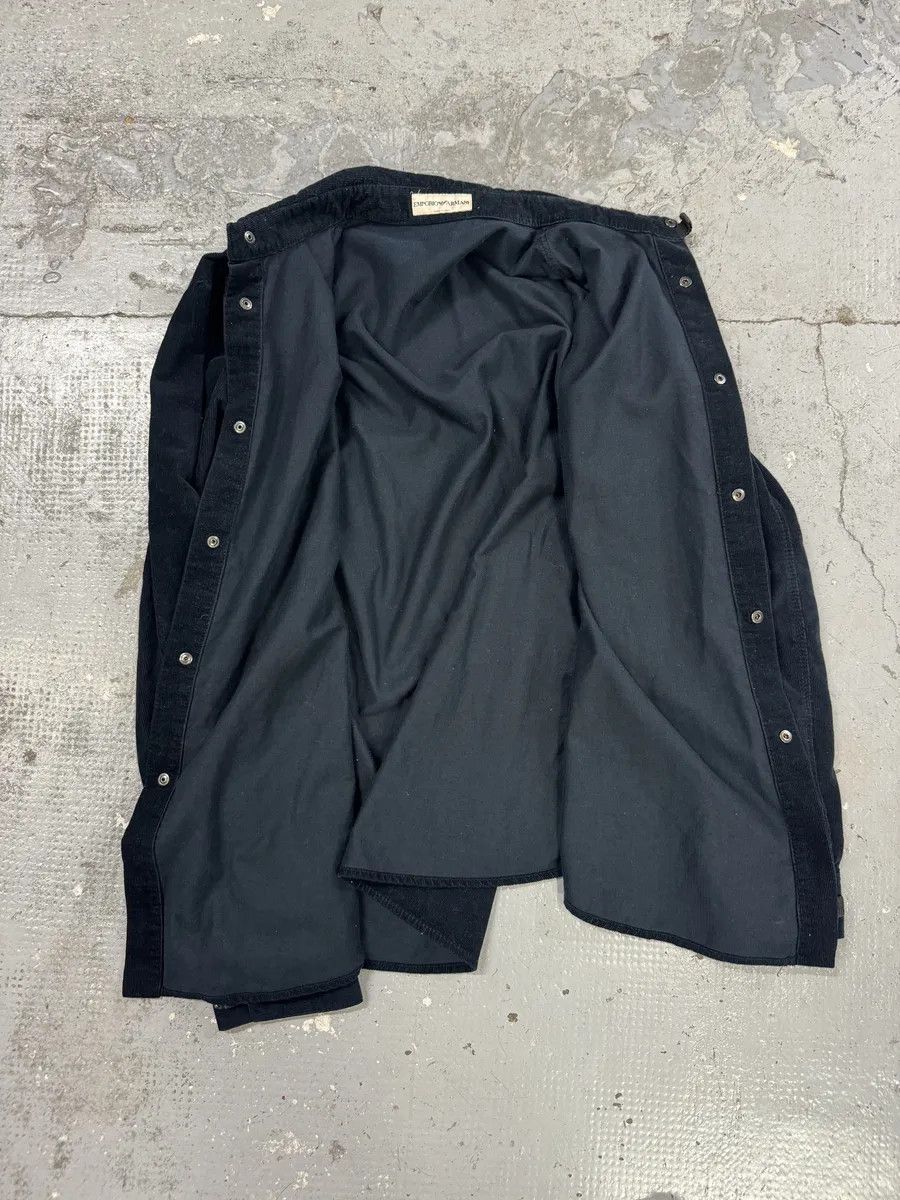 Emporio Armani AW2004 Emporio Armani Navy Premium Velvet Shirt Size US M / EU 48-50 / 2 - 5 Thumbnail