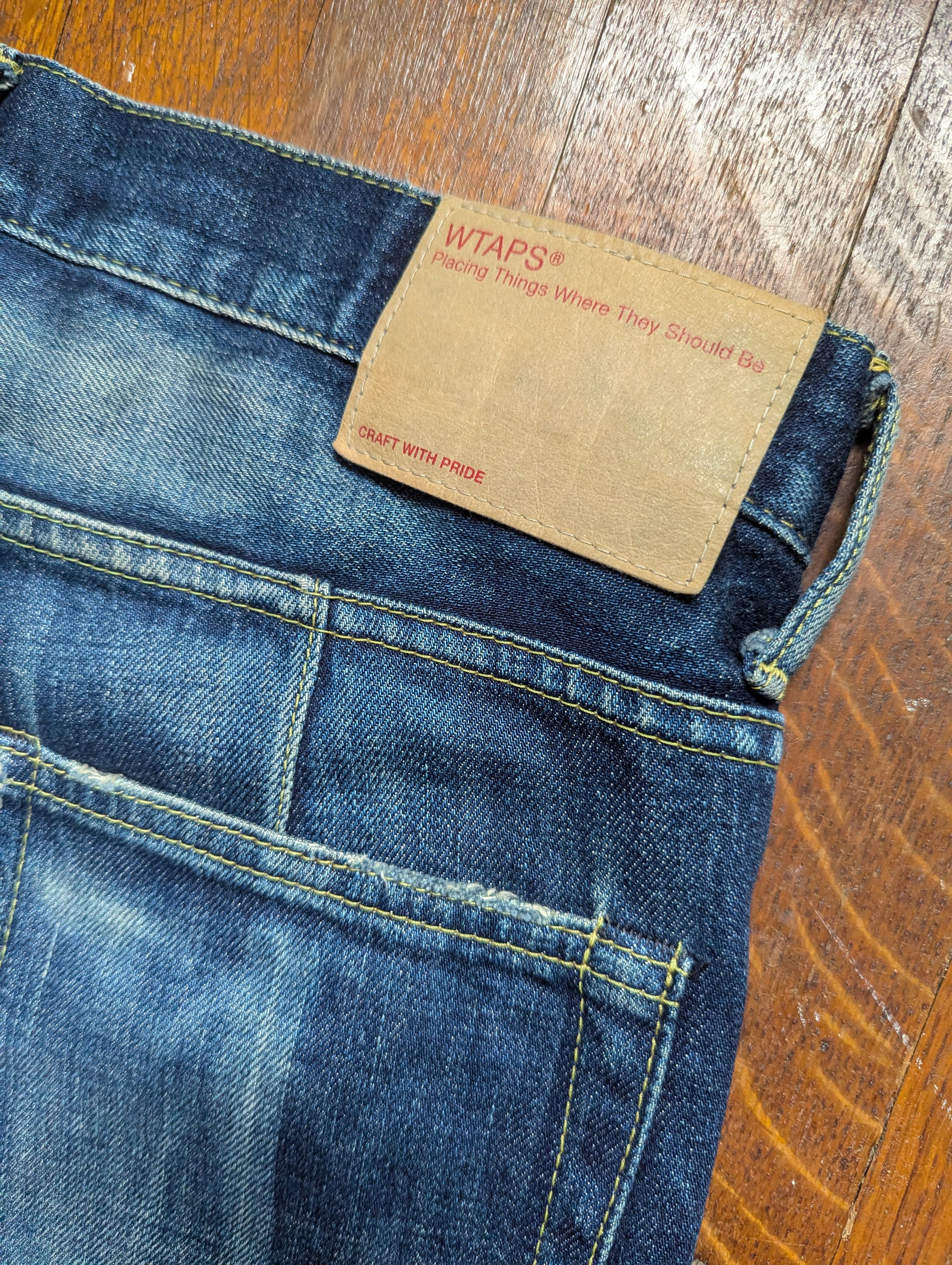 Wtaps Wtaps Distressed Denim Size US 32 / EU 48 - 5 Thumbnail